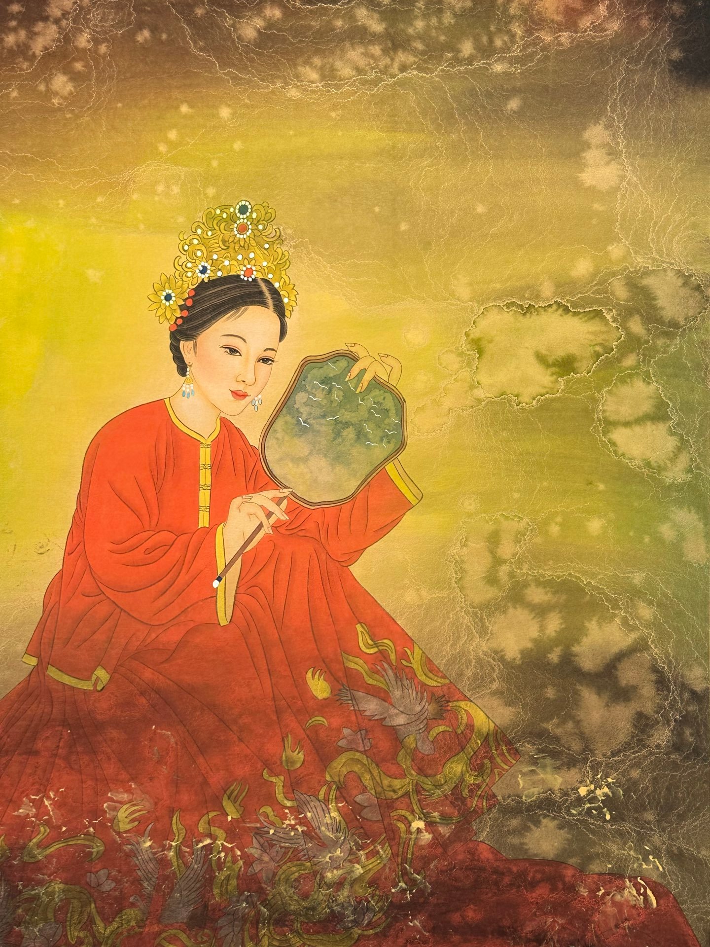 Chinese scroll painting Zhang Daqian