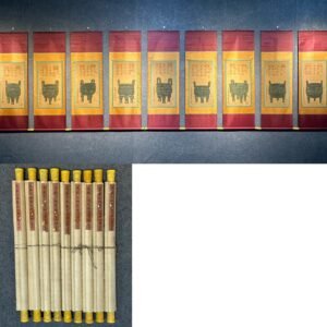 Chinese scroll painting Song Huizong