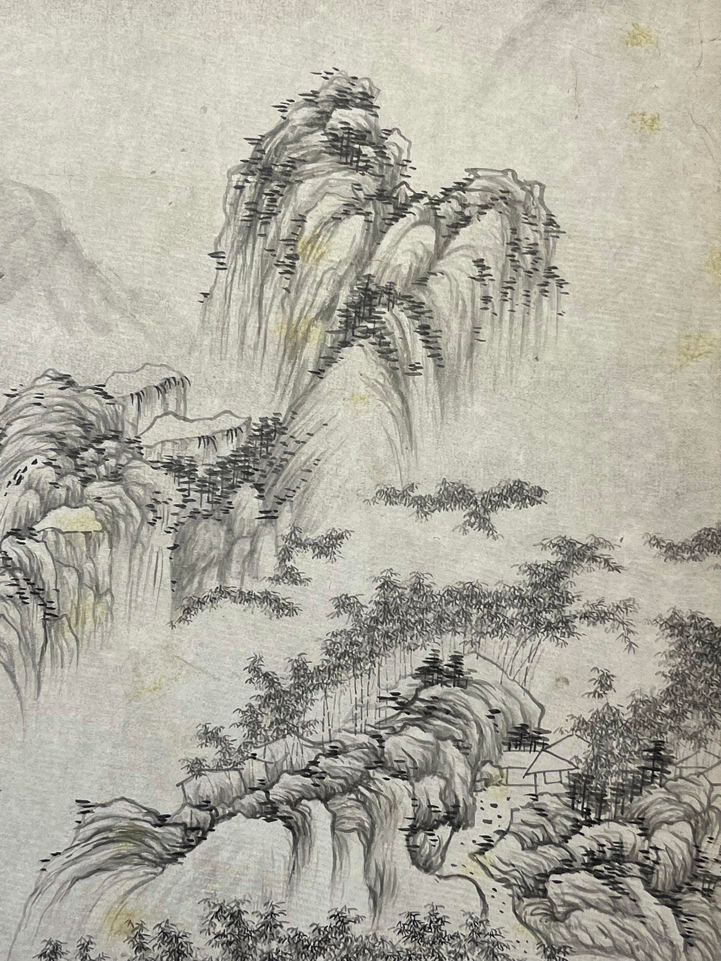 Chinese scroll painting Zhang Daqian