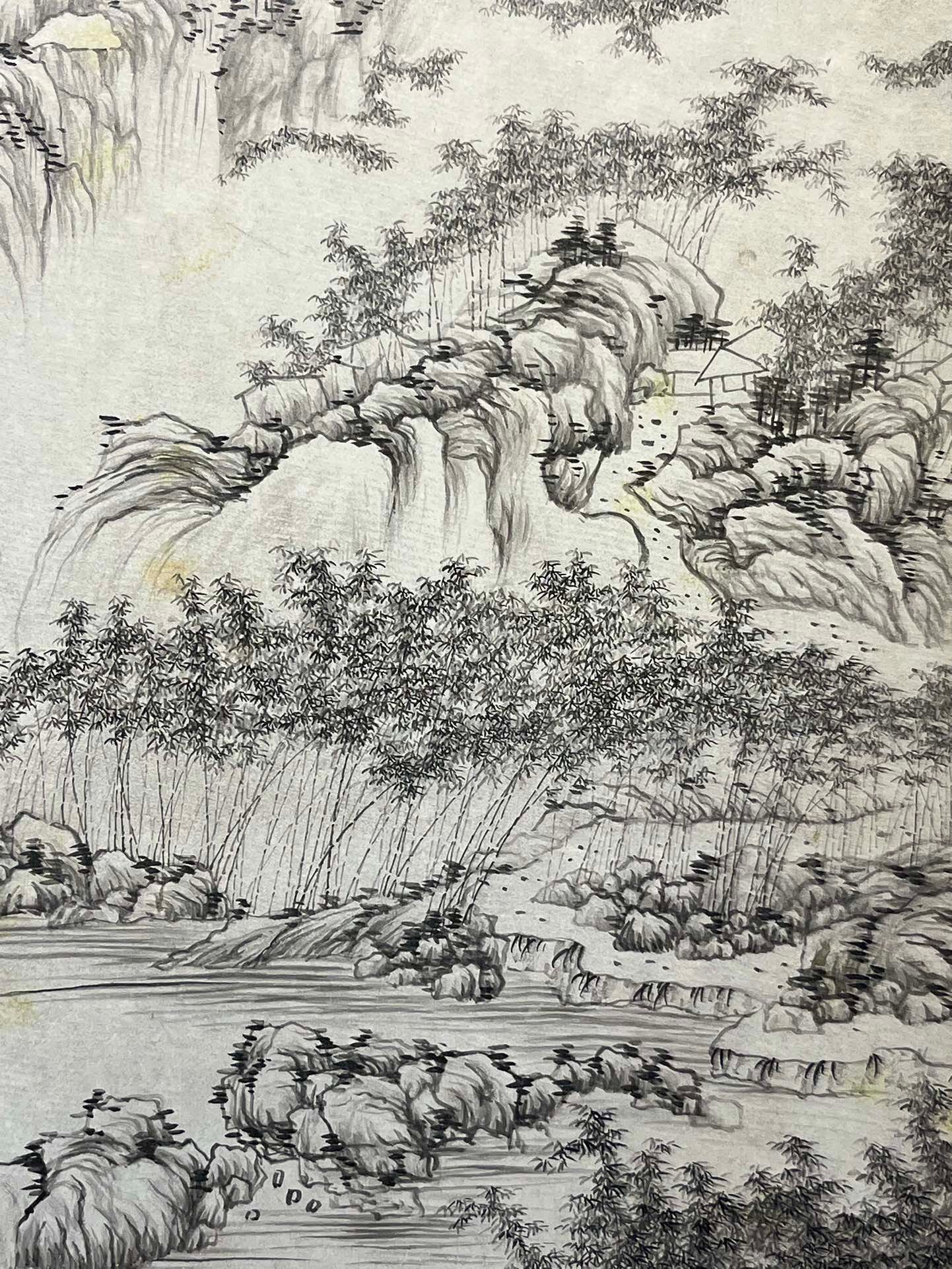 Chinese scroll painting Zhang Daqian