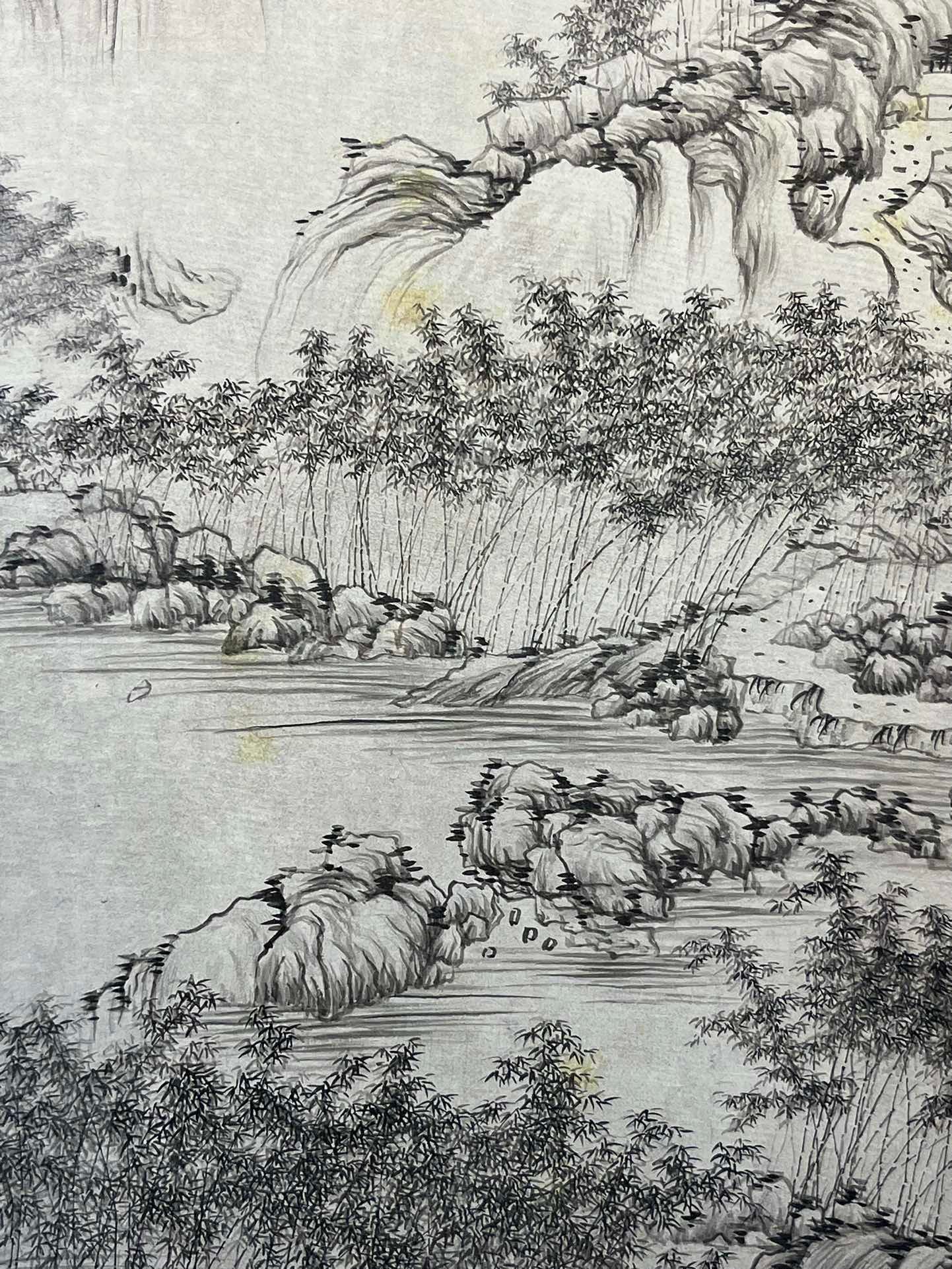 Chinese scroll painting Zhang Daqian