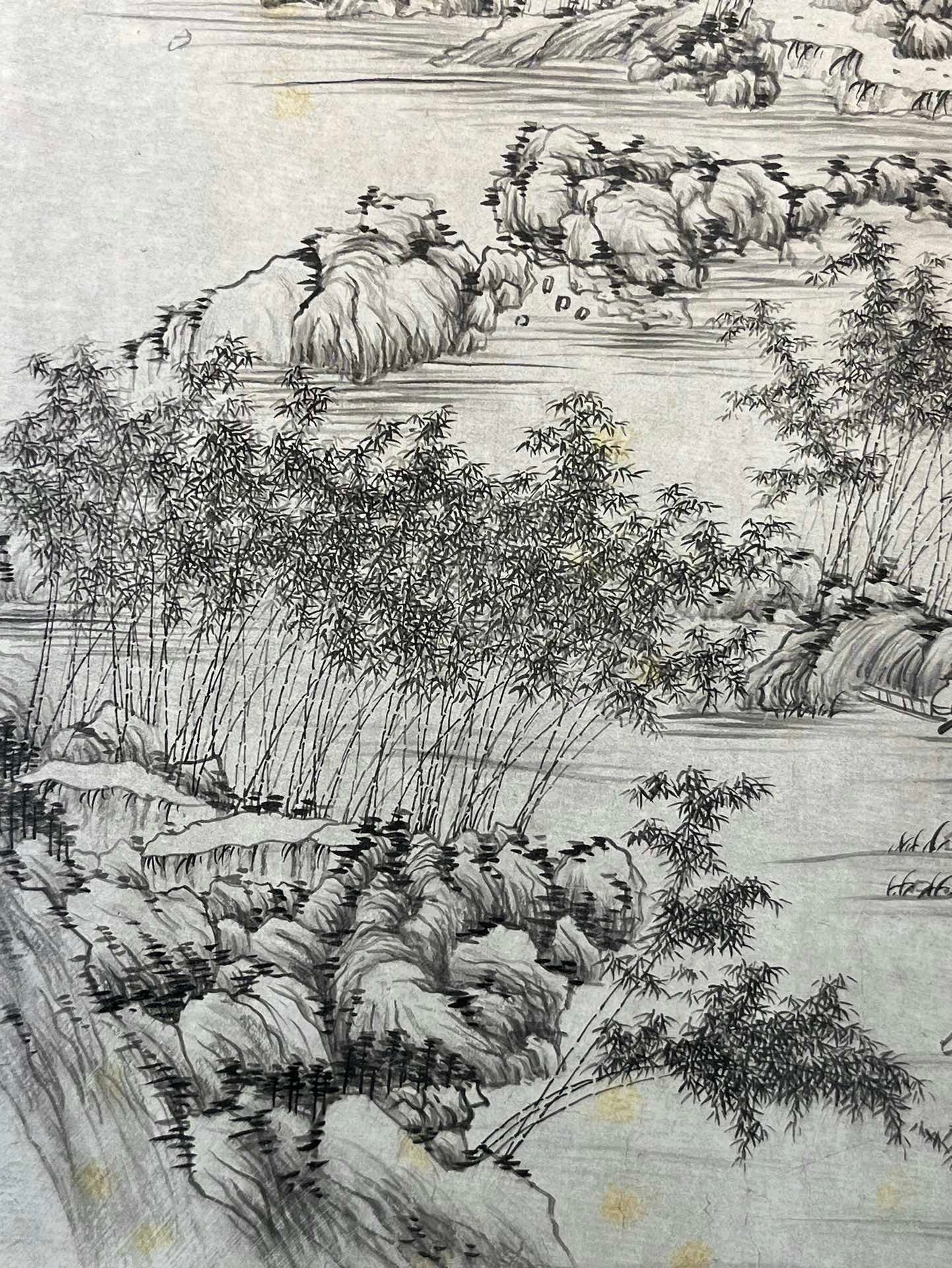 Chinese scroll painting Zhang Daqian