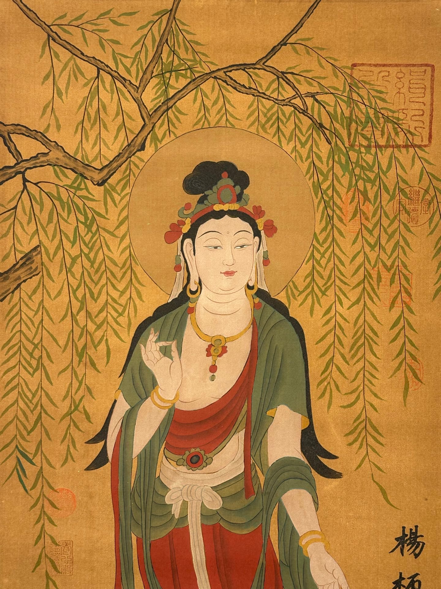 Chinese scroll painting Wang Huo