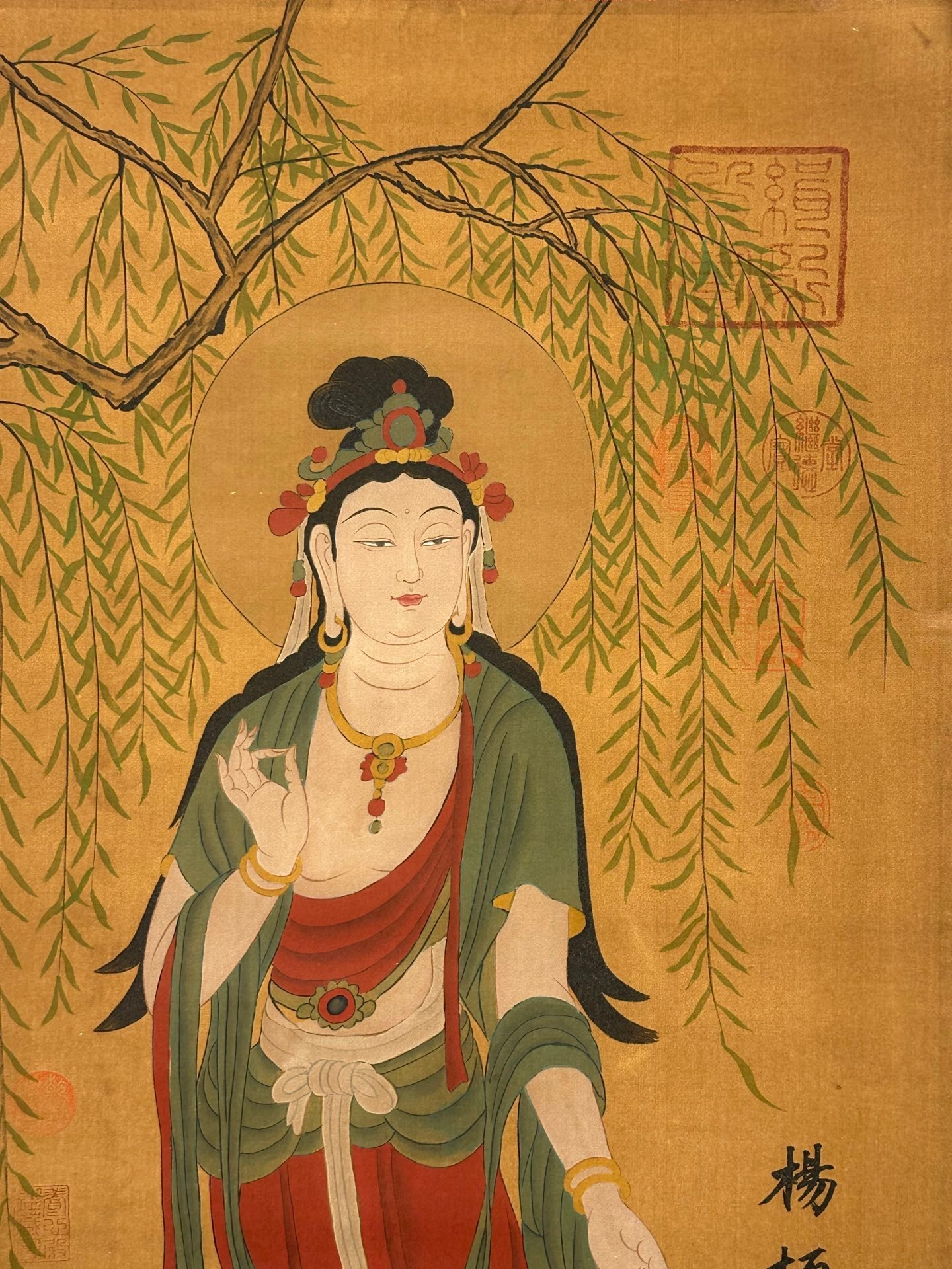Chinese scroll painting Wang Huo