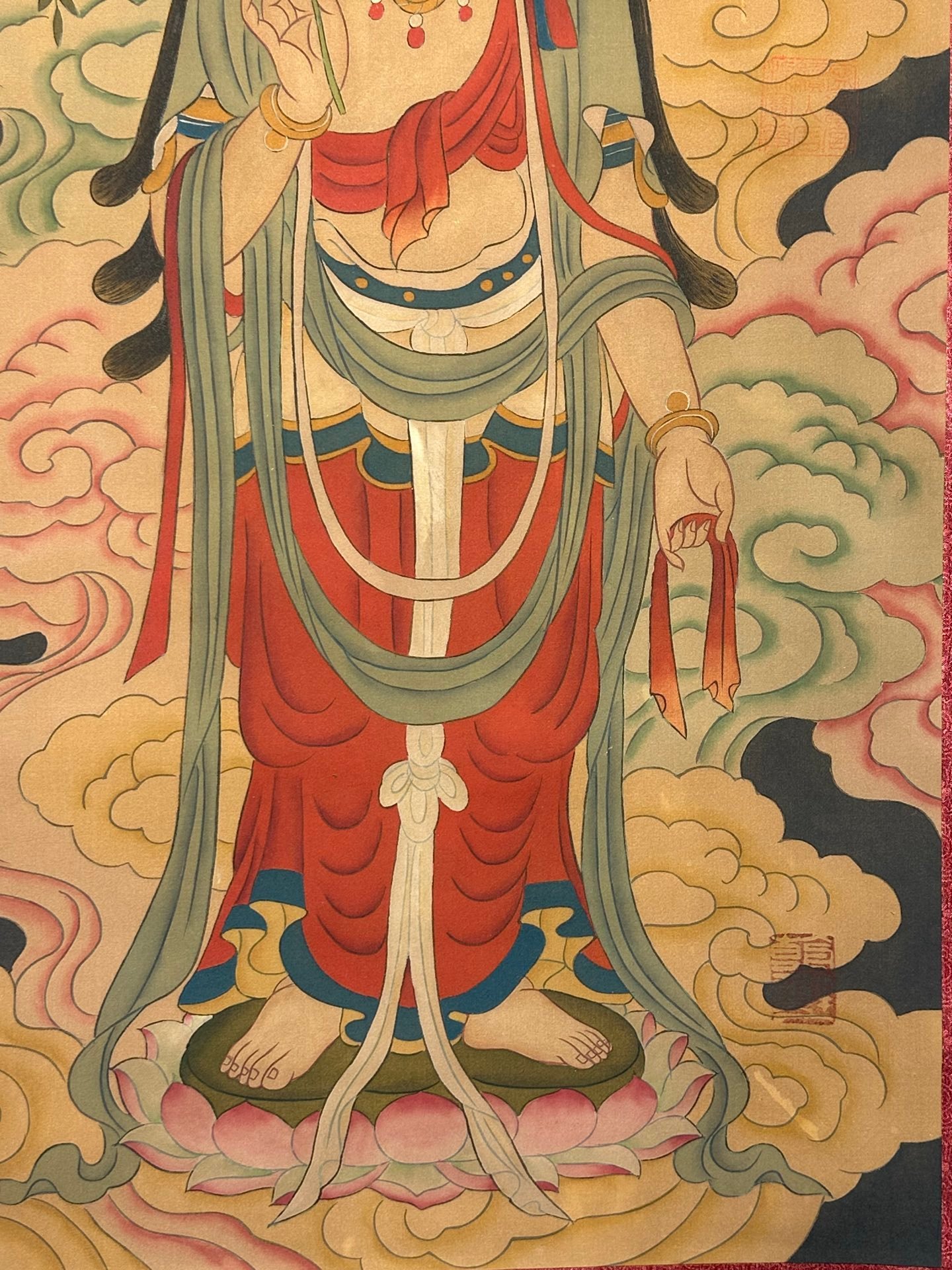 Chinese scroll painting Yu Si
