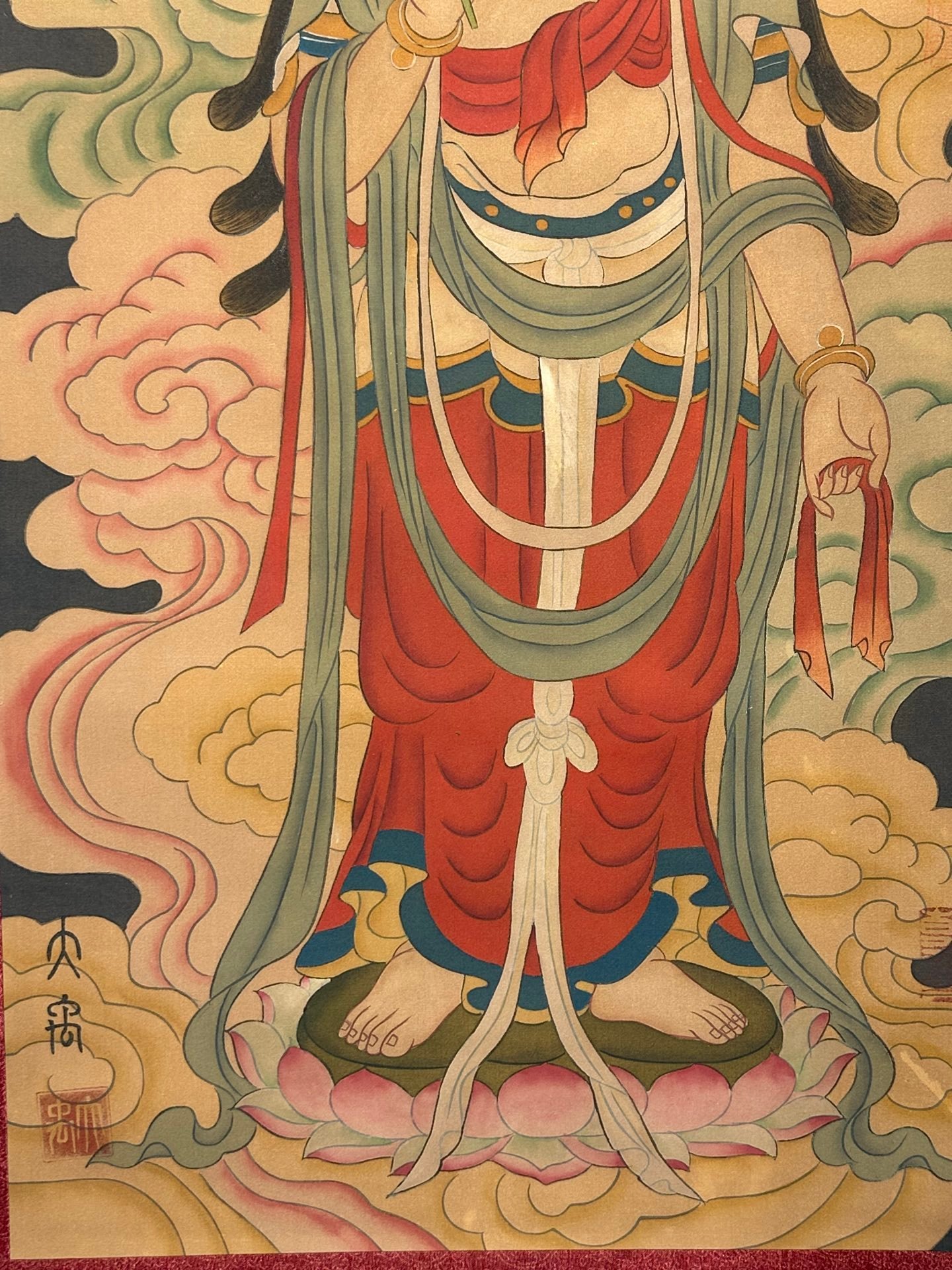 Chinese scroll painting Yu Si