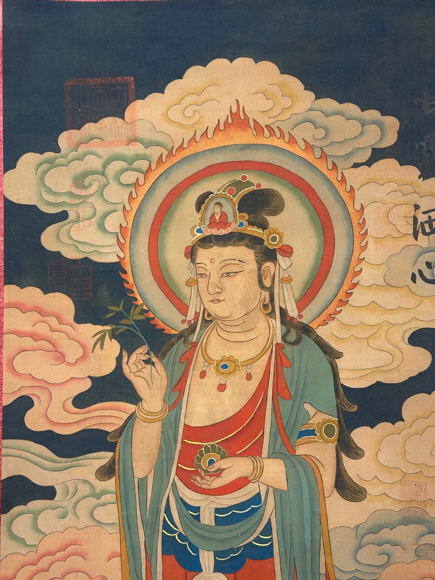 Chinese scroll painting Renhuang