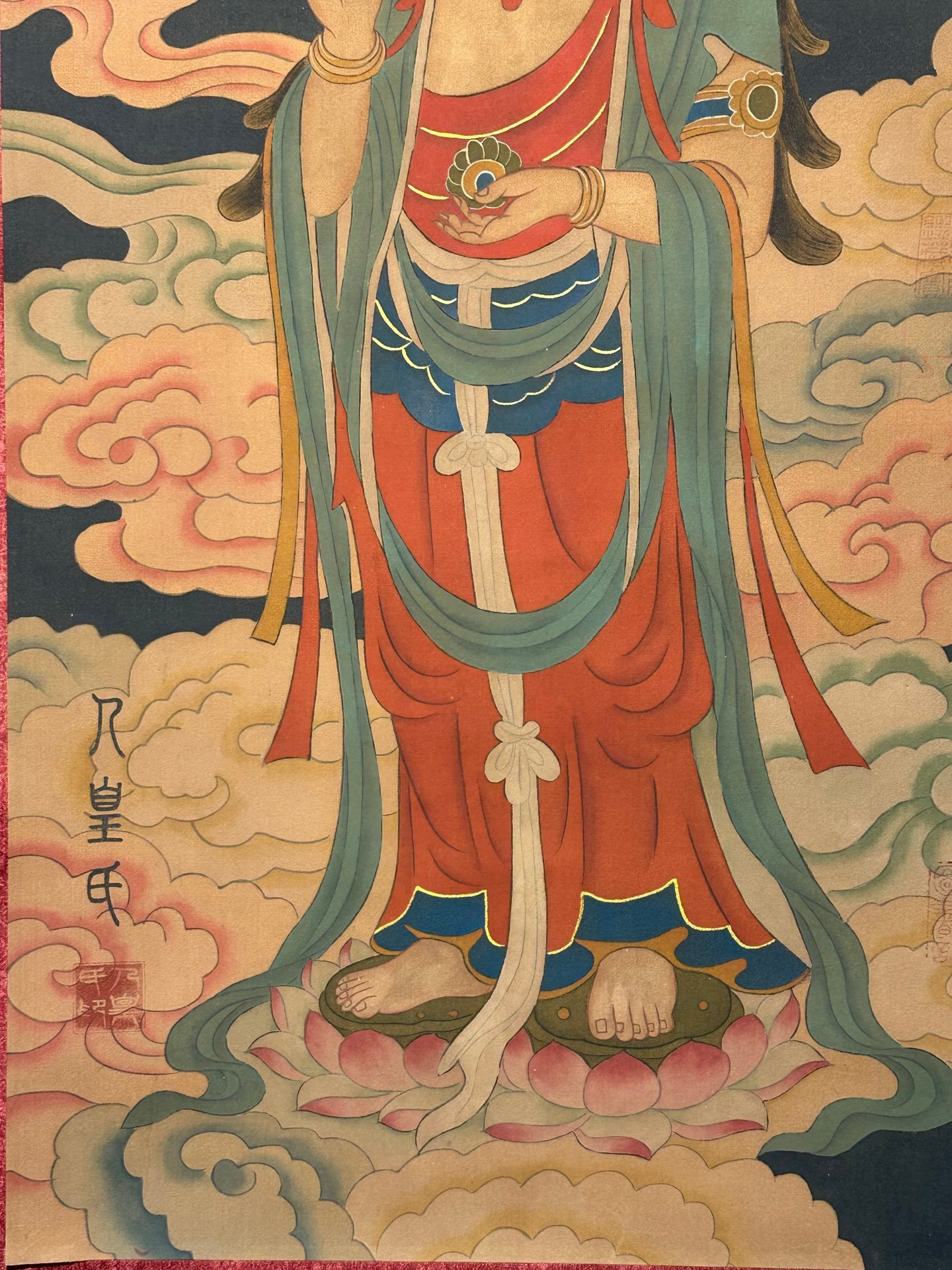 Chinese scroll painting Renhuang