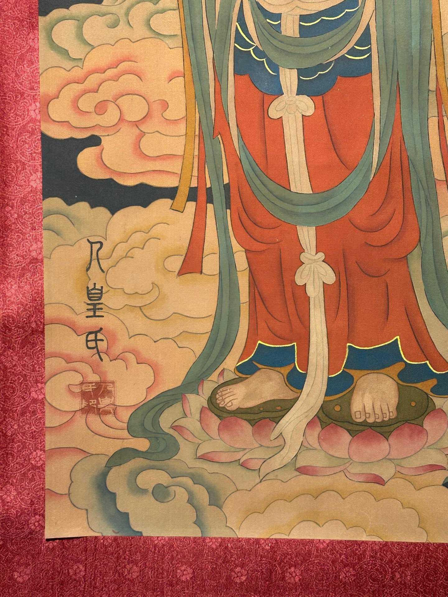 Chinese scroll painting Renhuang