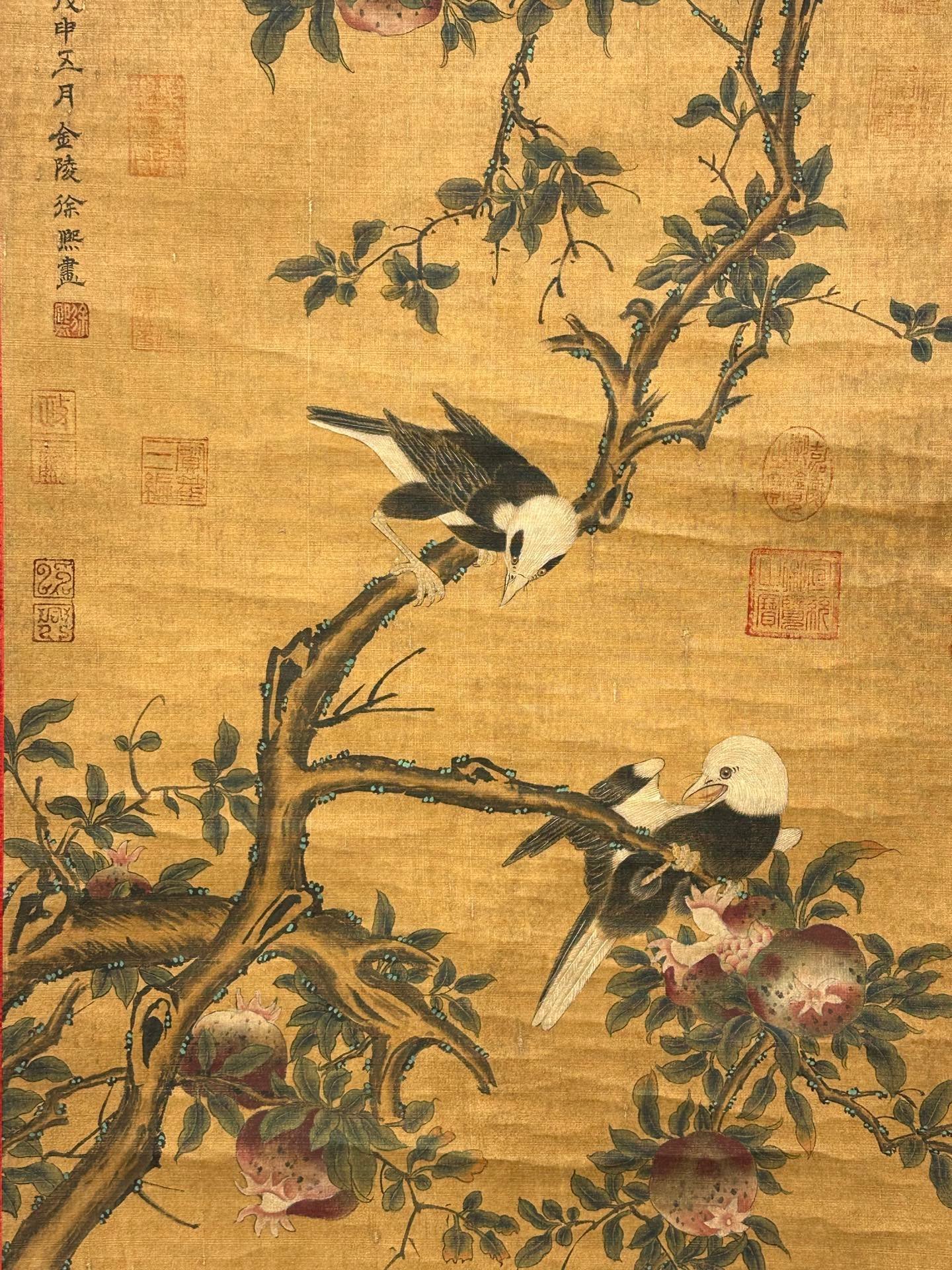 Chinese scroll painting Xu Xi