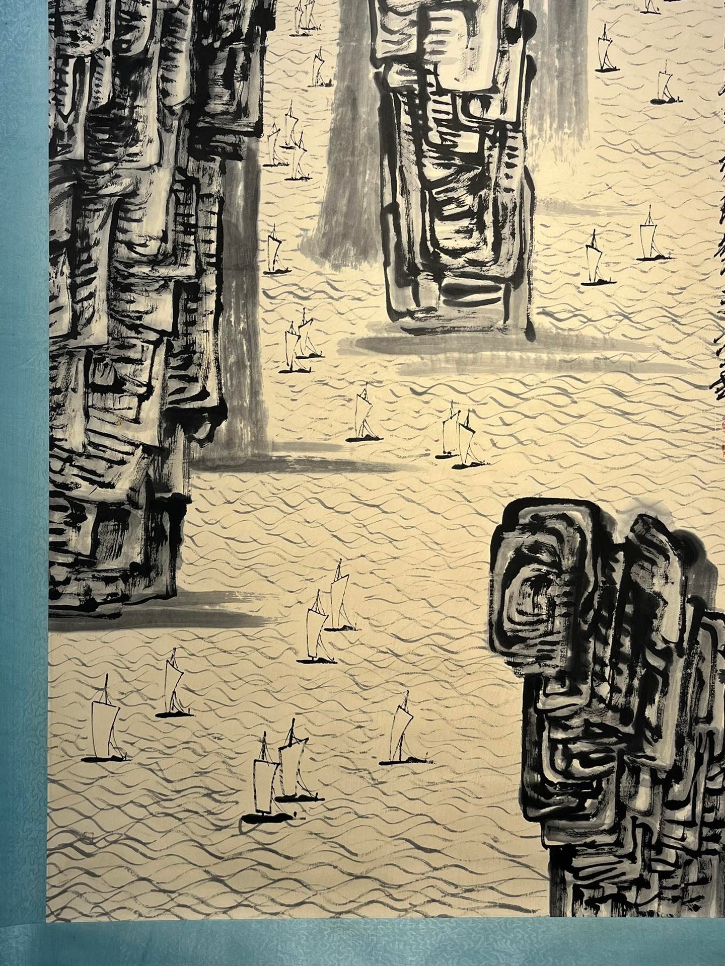 Chinese scroll painting Qi Baishi