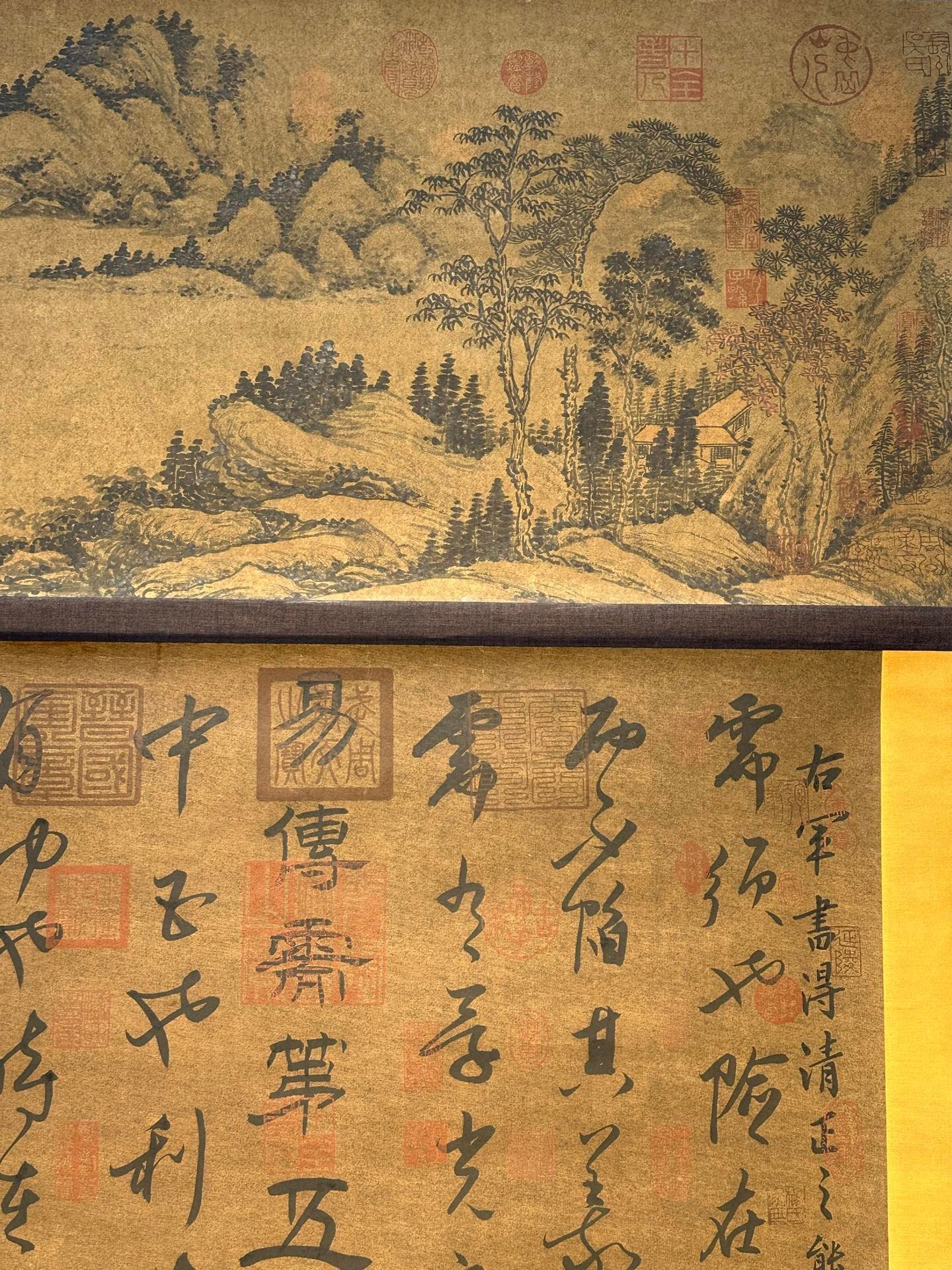 Chinese scroll painting Wang Xizhi