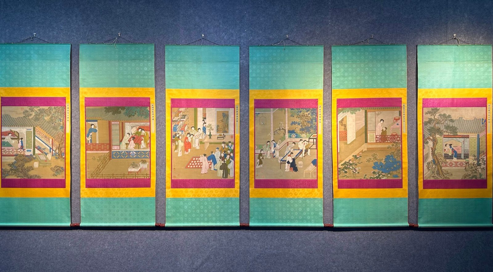 Chinese scroll painting Leng Mei