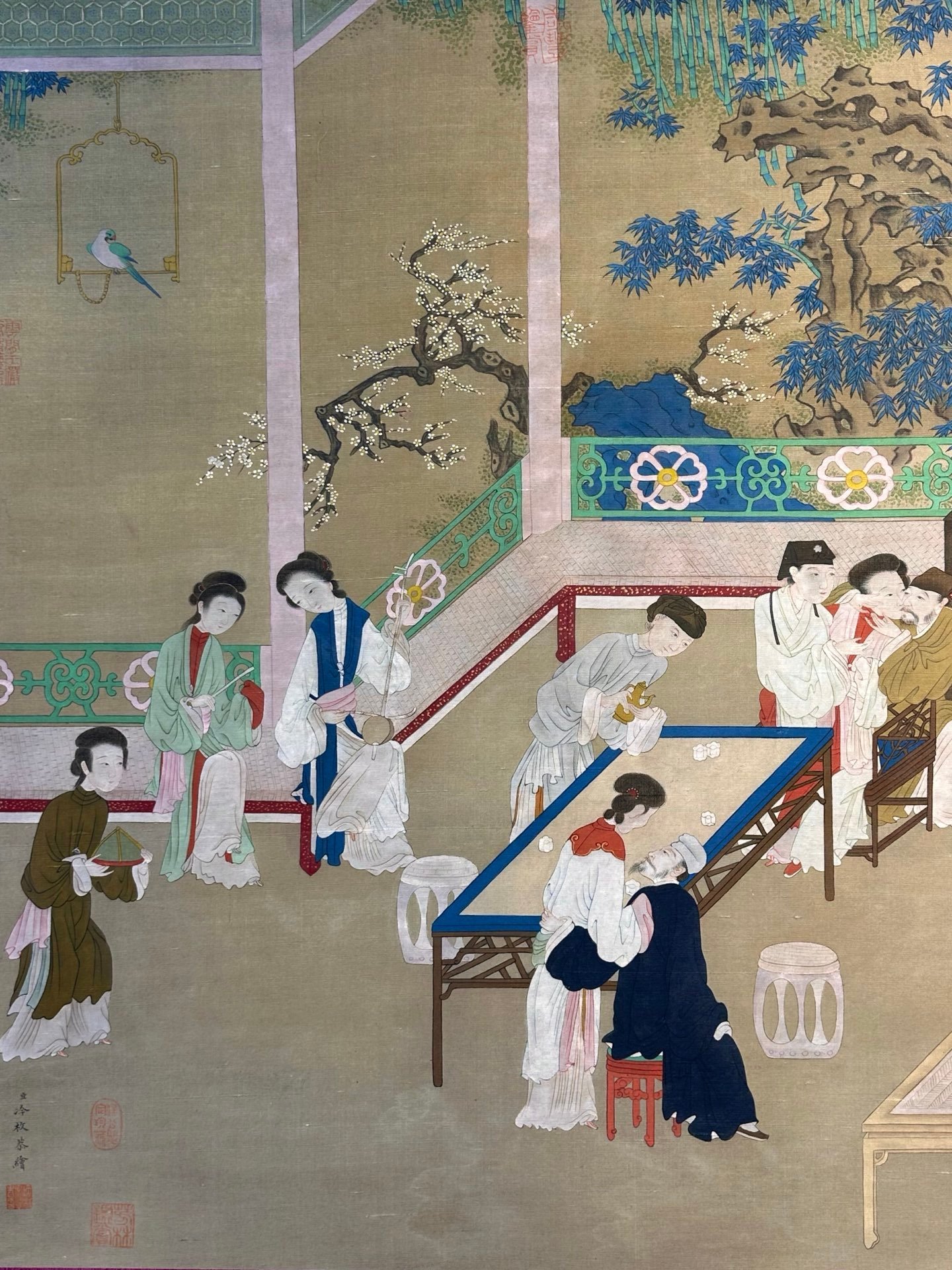 Chinese scroll painting Leng Mei