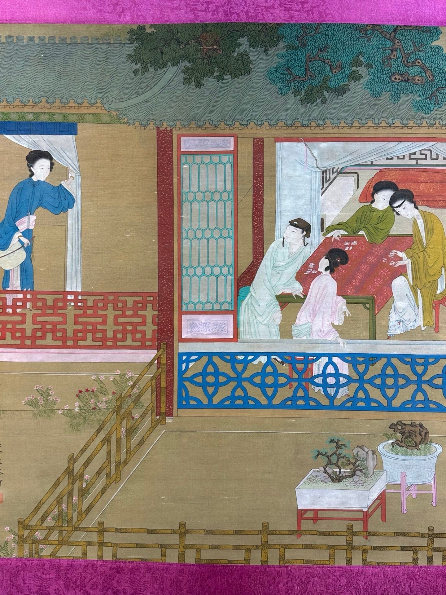 Chinese scroll painting Leng Mei