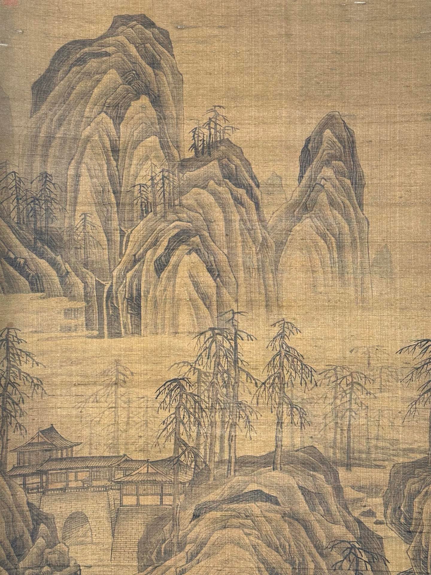 Chinese scroll painting Tang Yin