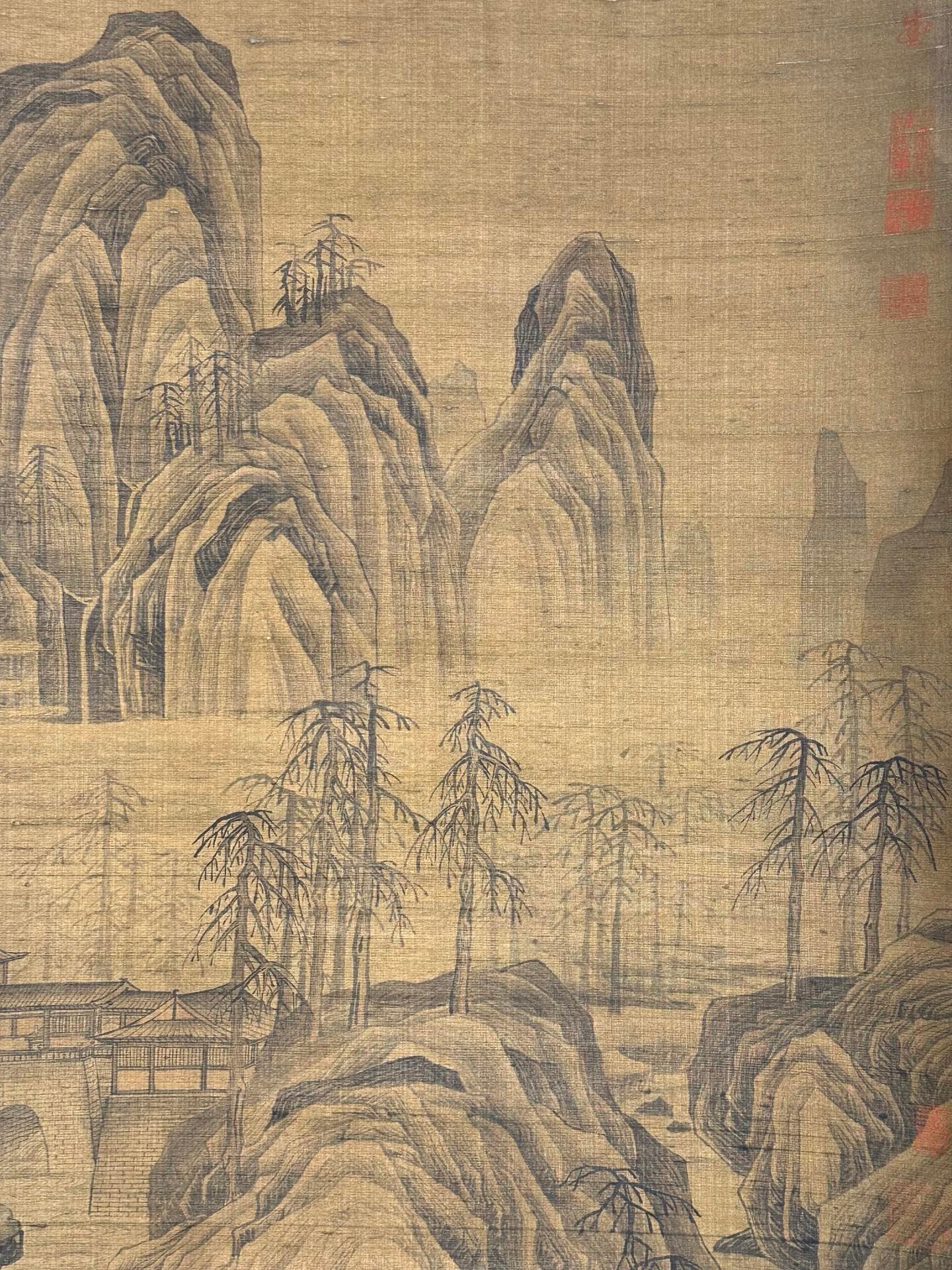 Chinese scroll painting Tang Yin
