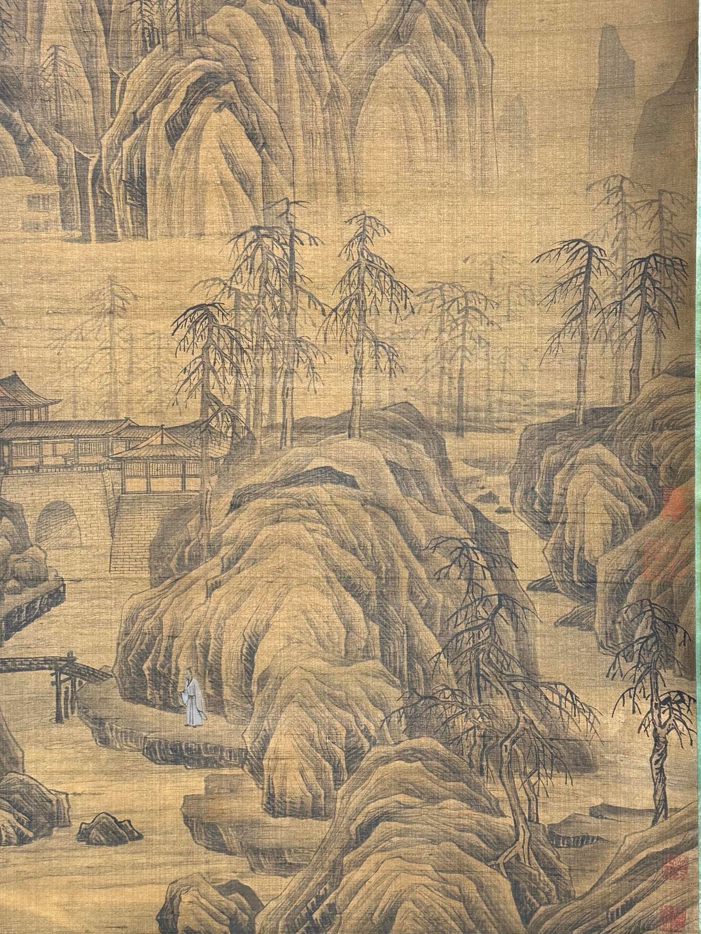 Chinese scroll painting Tang Yin