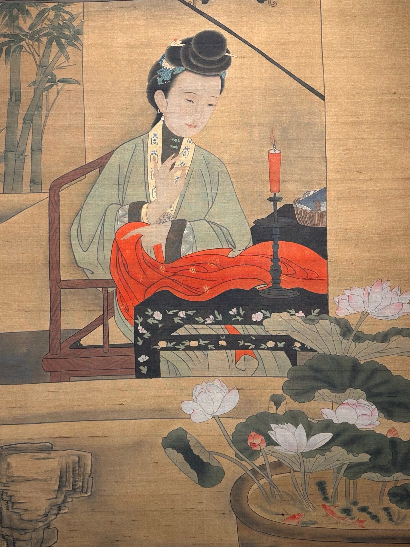 Chinese scroll painting Giuseppe