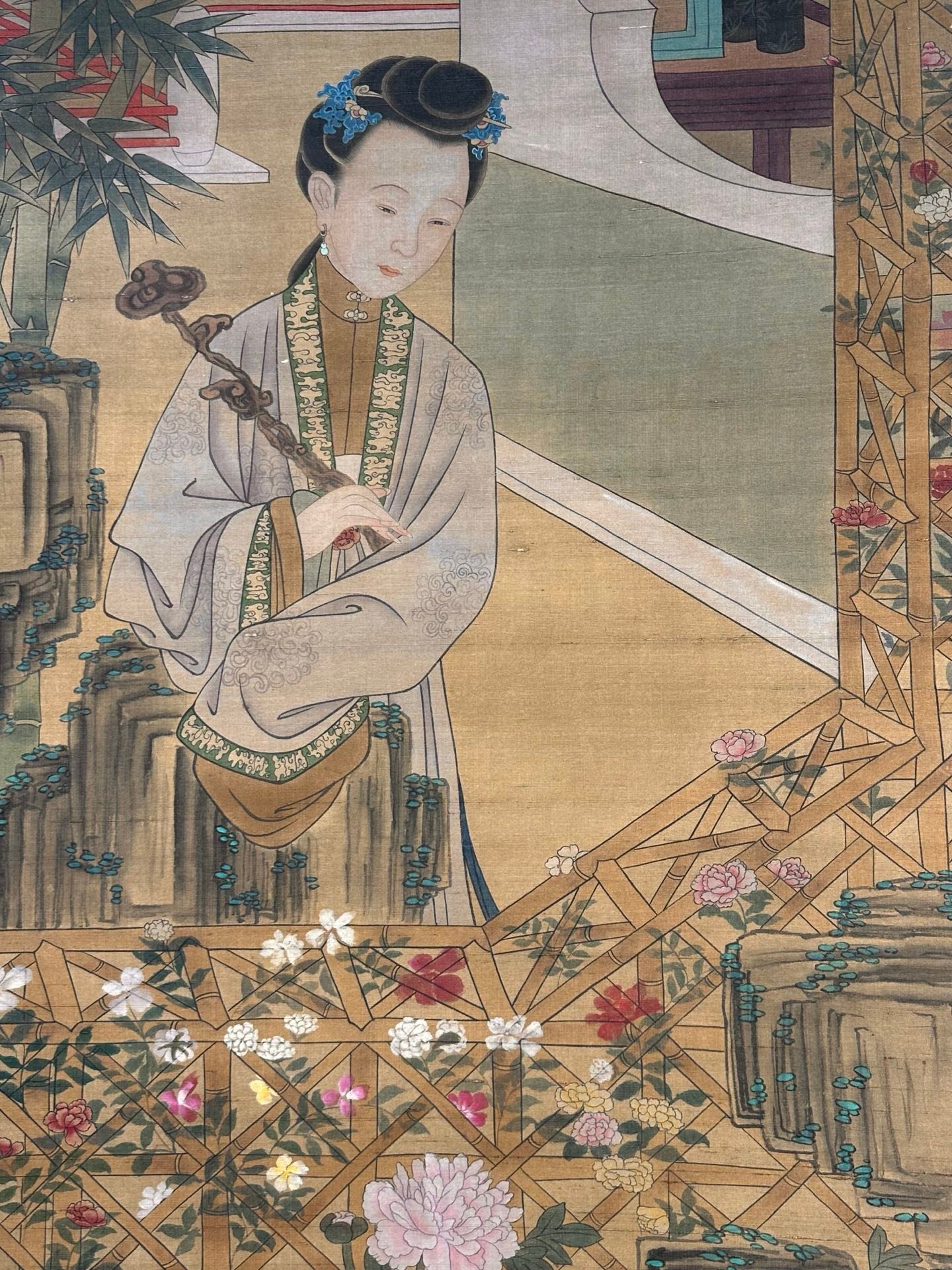 Chinese scroll painting Giuseppe
