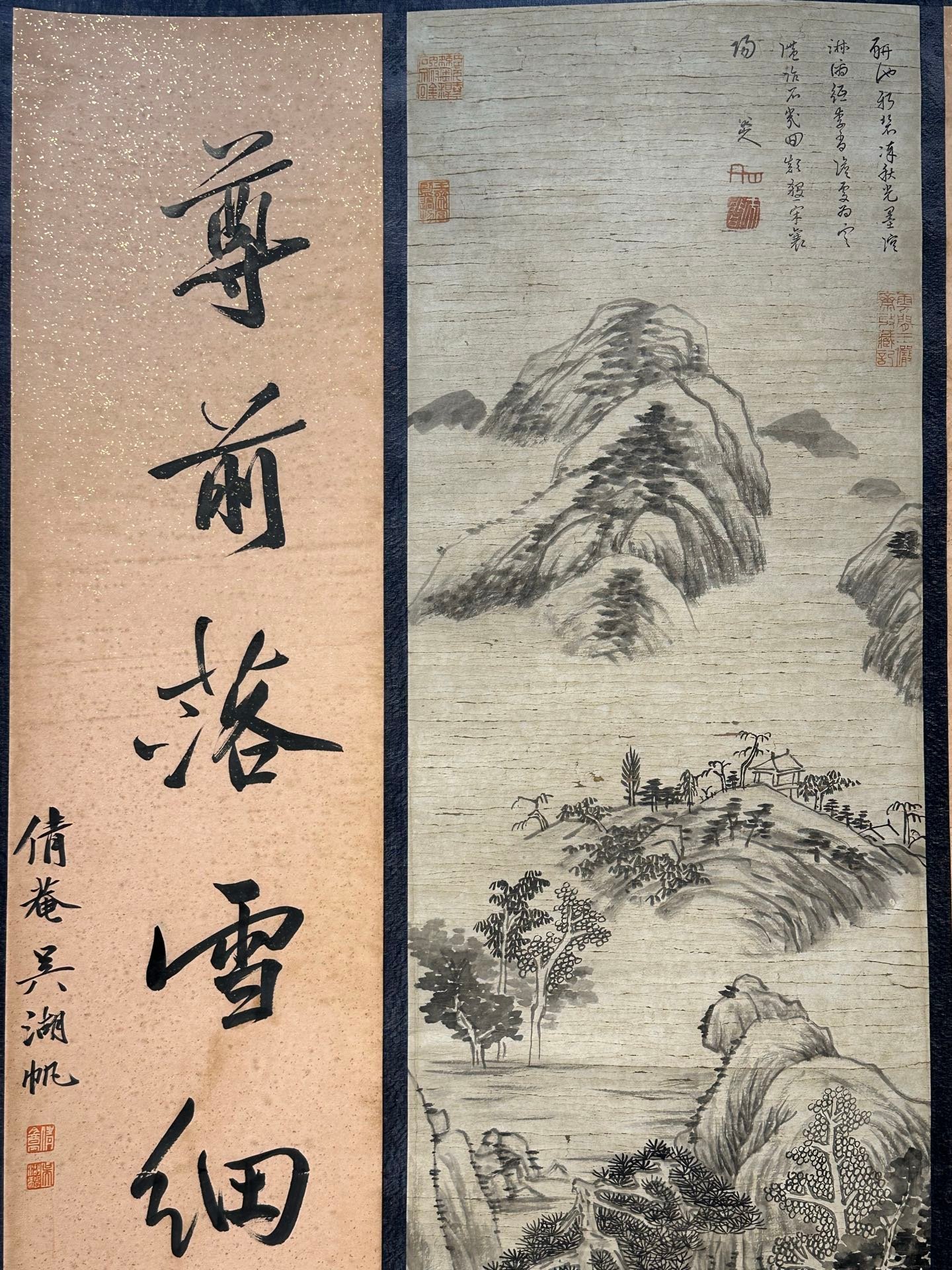 Chinese scroll painting Ba Da Shan Ren