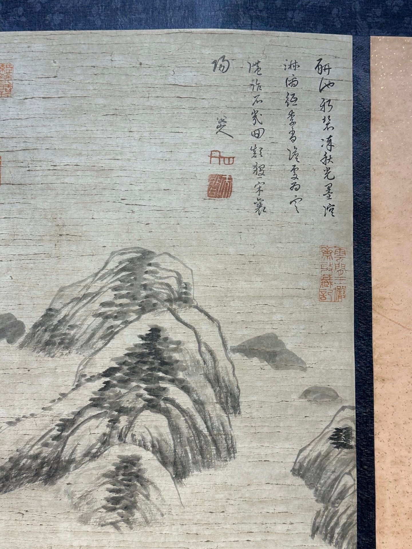 Chinese scroll painting Ba Da Shan Ren
