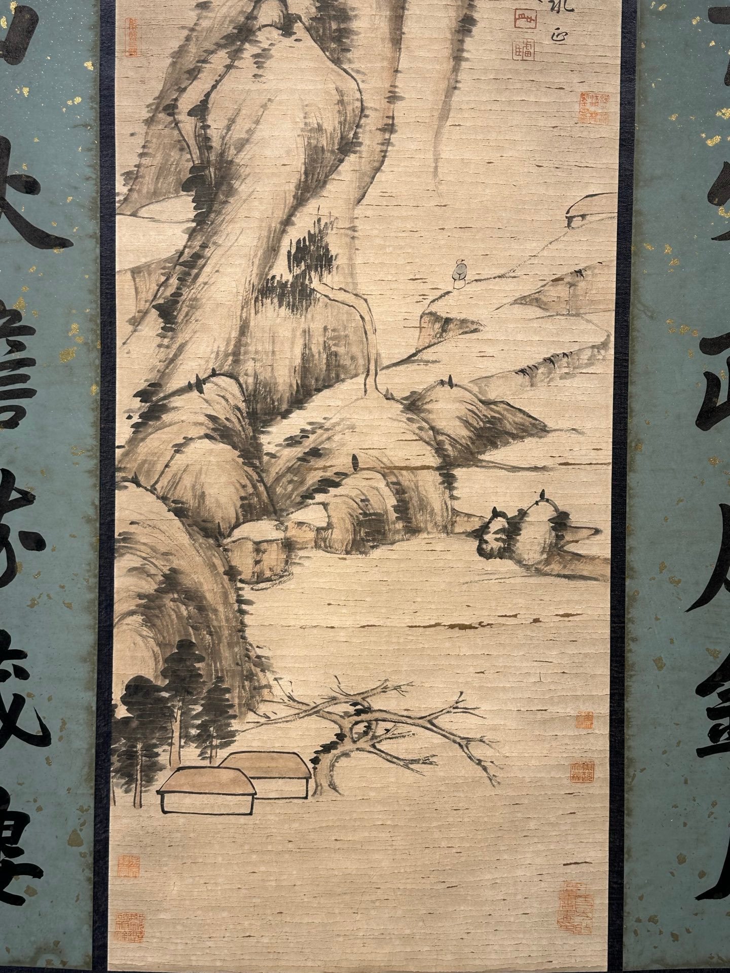 Chinese scroll painting Ba Da Shan Ren