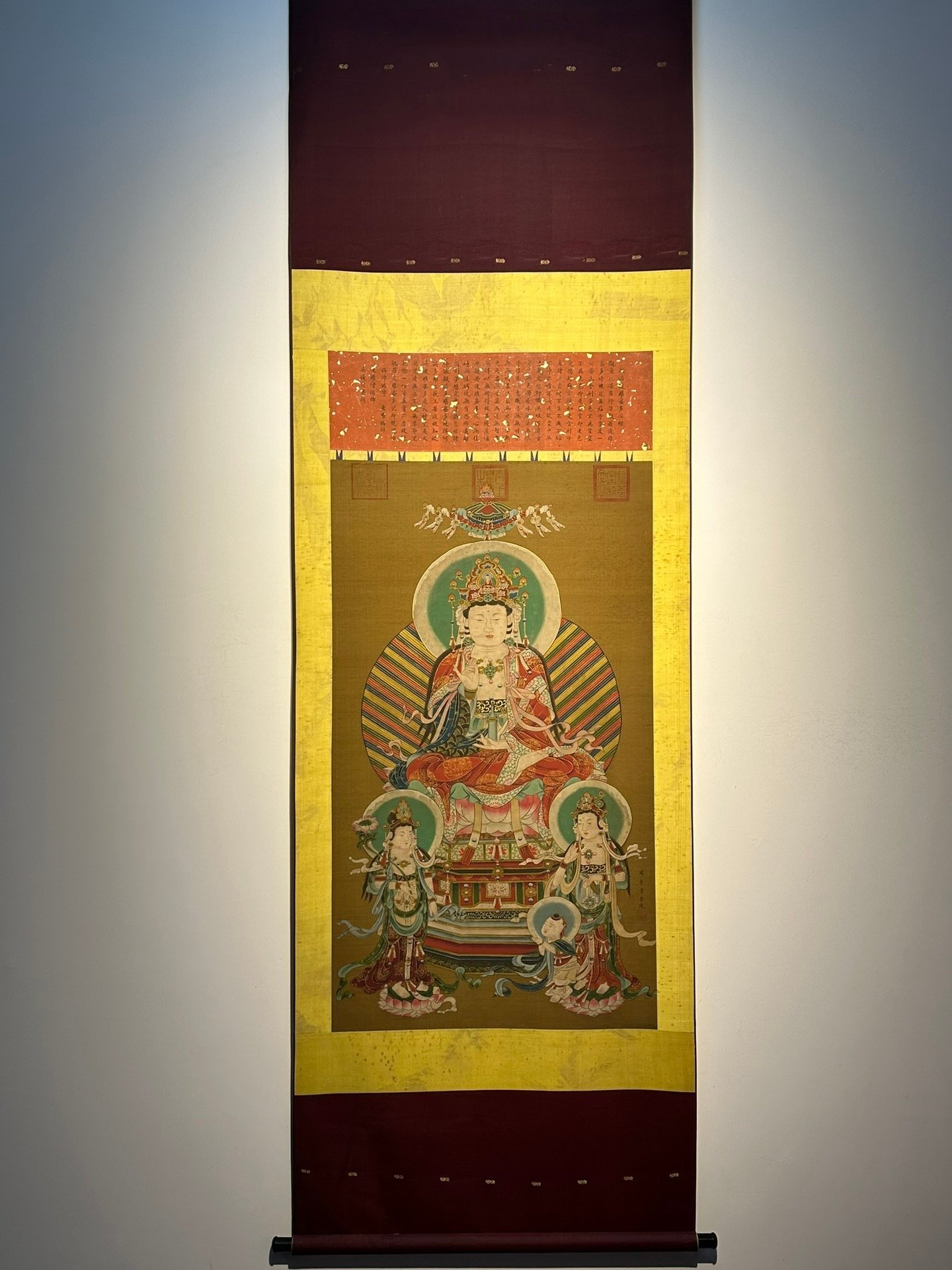Chinese scroll painting Zhou Jichang
