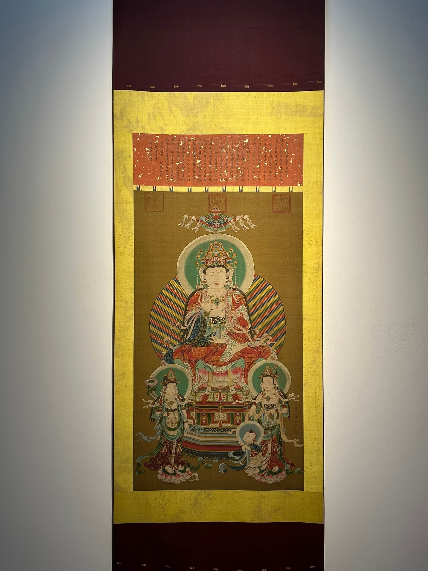 Chinese scroll painting Zhou Jichang
