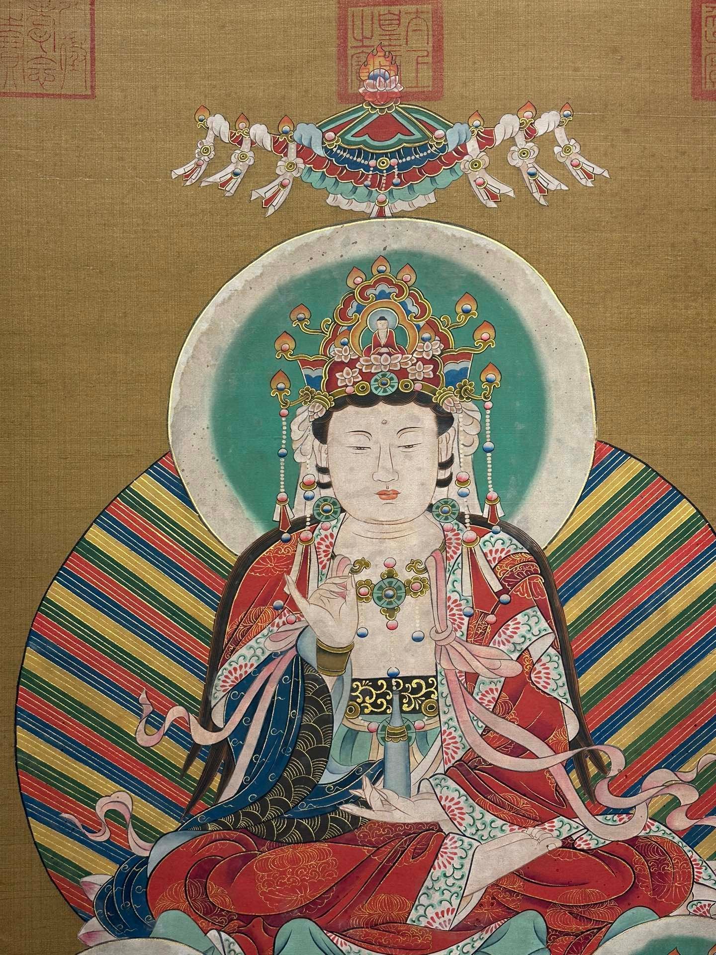 Chinese scroll painting Zhou Jichang