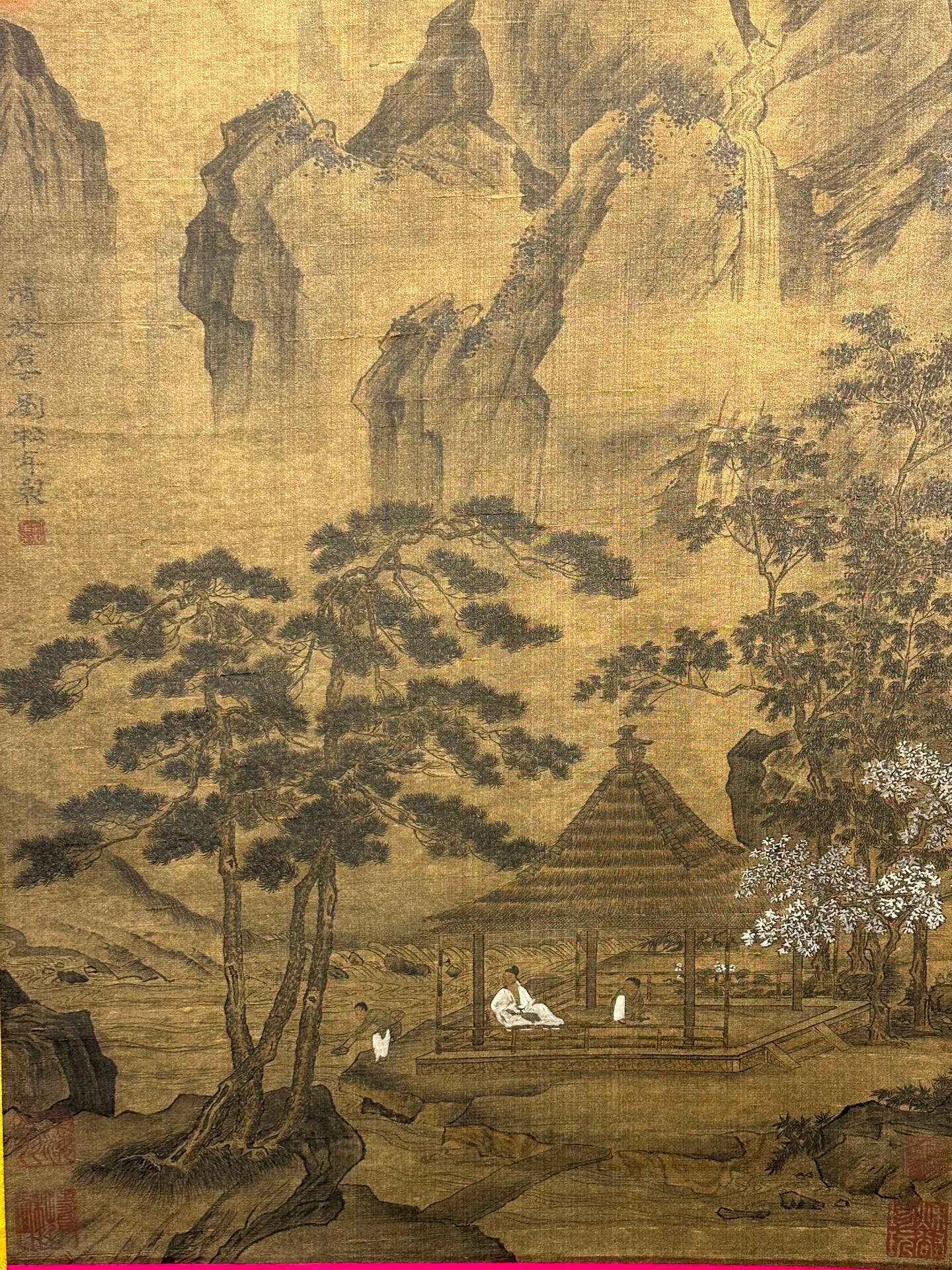 Chinese scroll painting Liu Songnian