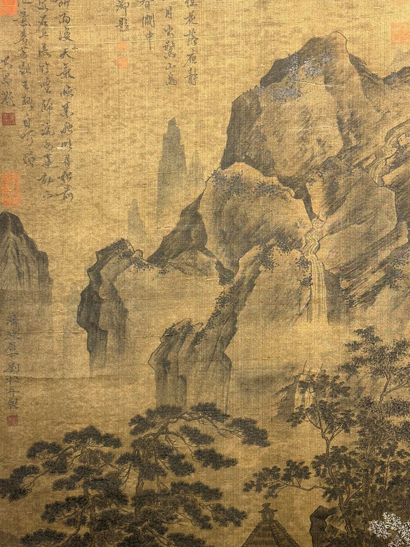 Chinese scroll painting Liu Songnian