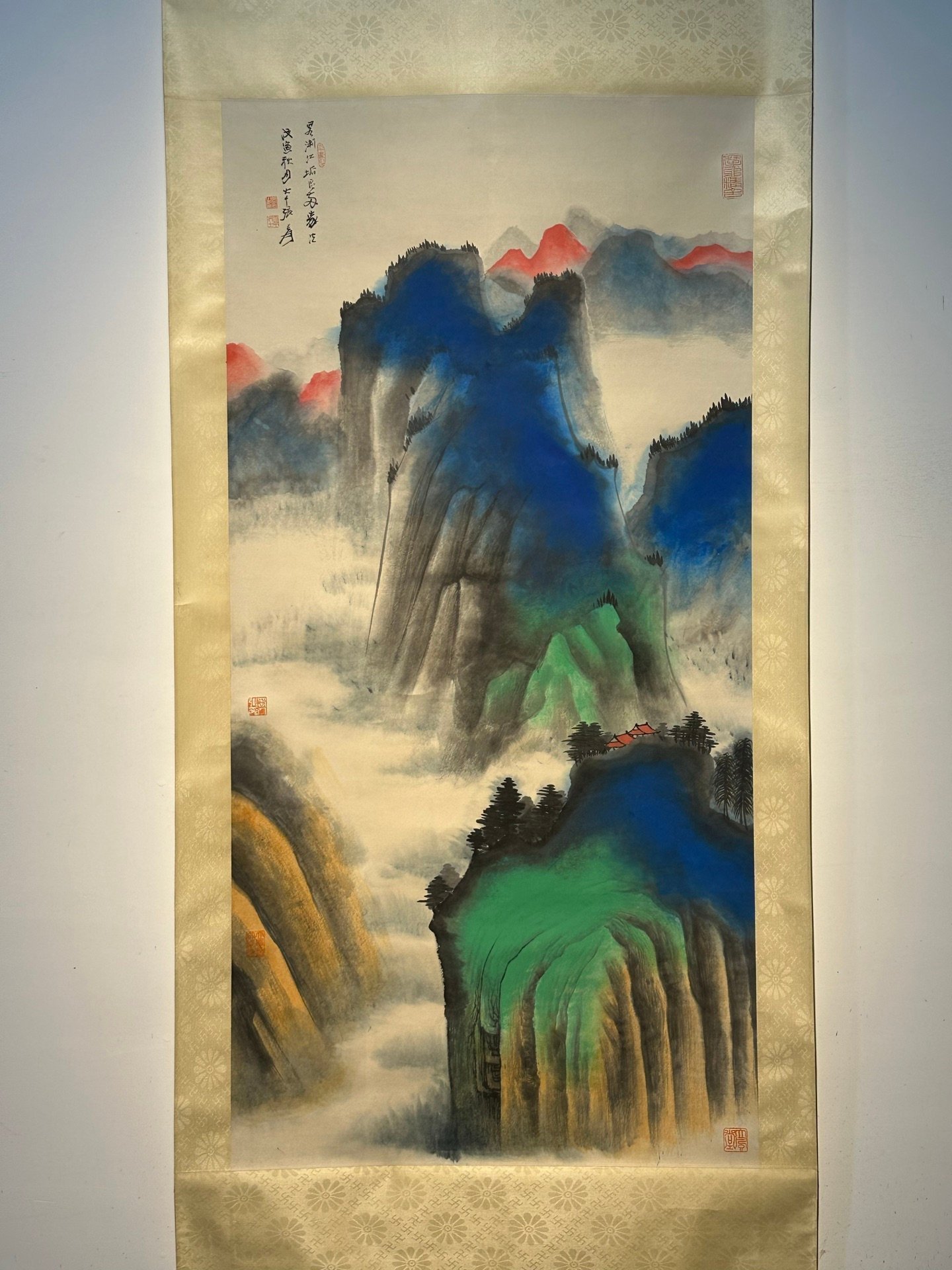 Chinese scroll painting Zhang Daqian