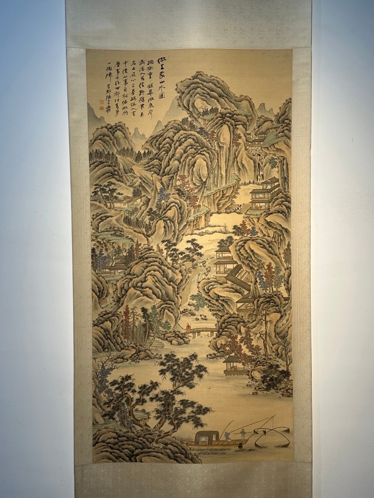 Chinese scroll painting Zhang Daqian