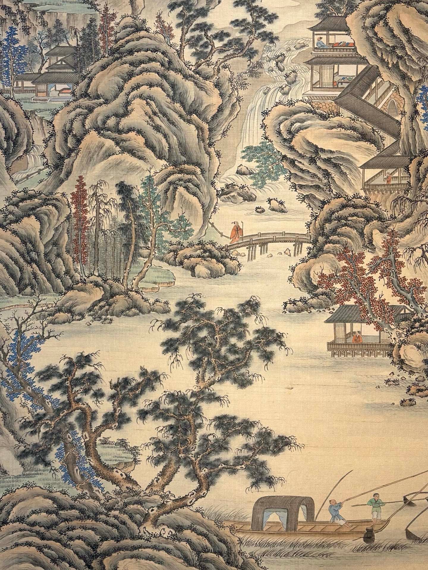 Chinese scroll painting Zhang Daqian
