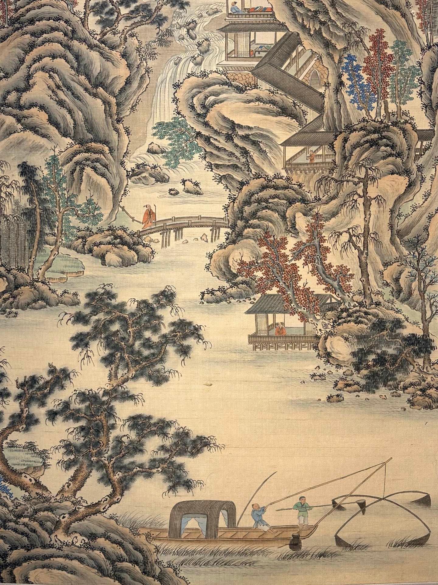 Chinese scroll painting Zhang Daqian