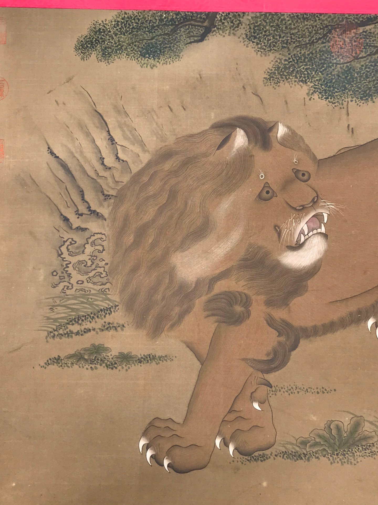 Chinese scroll painting Li Di