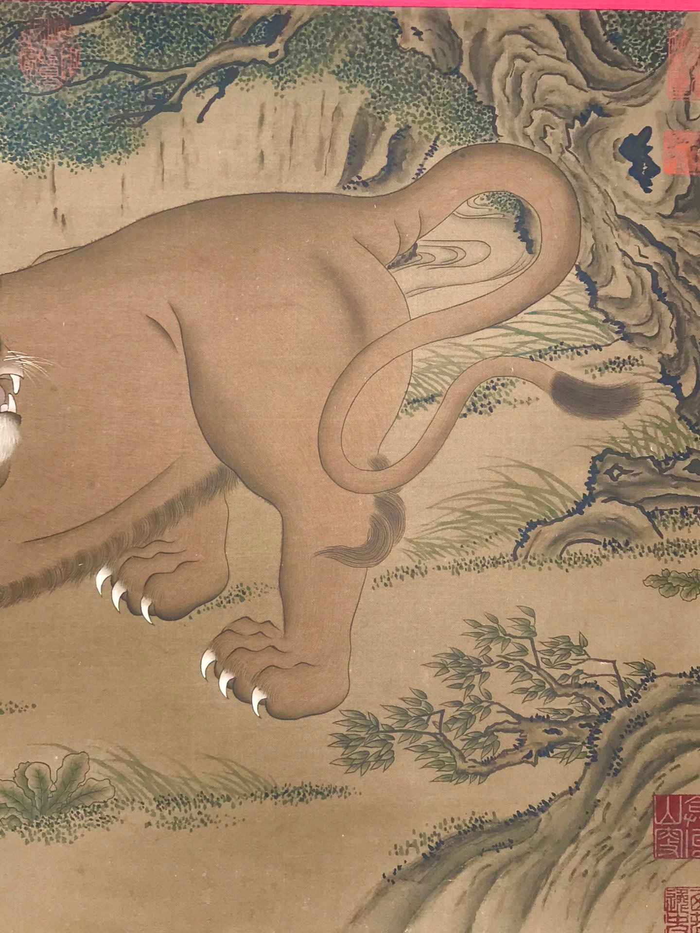 Chinese scroll painting Li Di