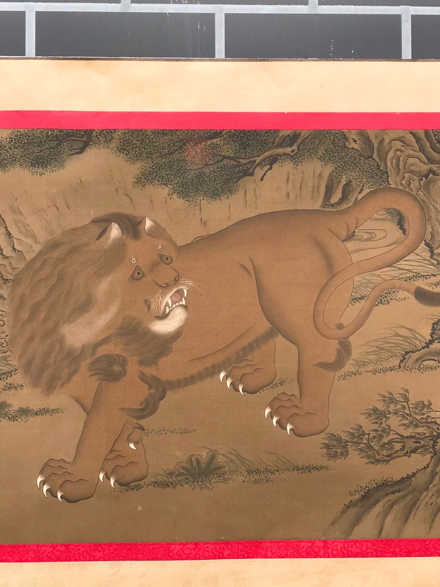 Chinese scroll painting Li Di