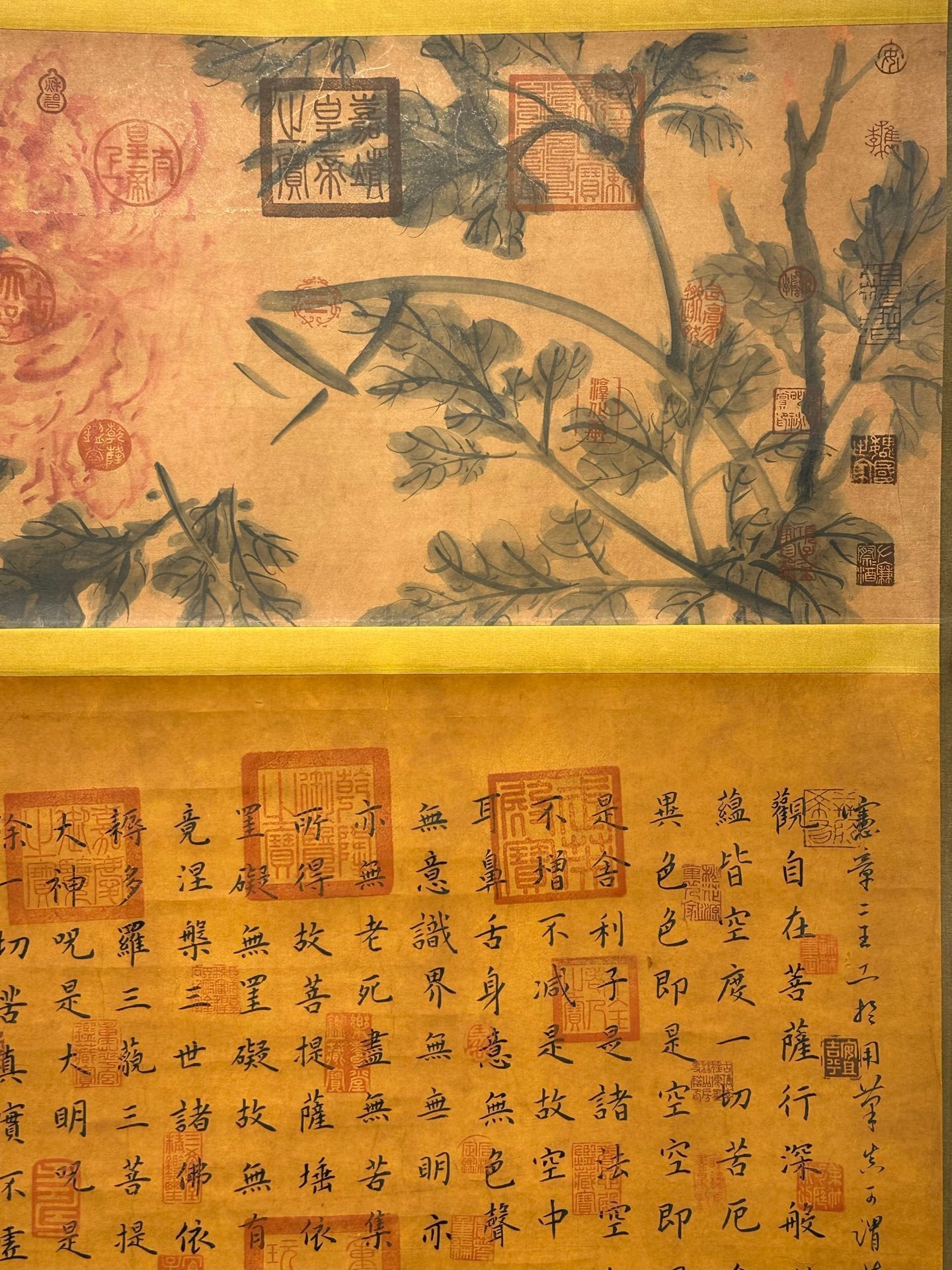 Chinese scroll painting Wang Wei