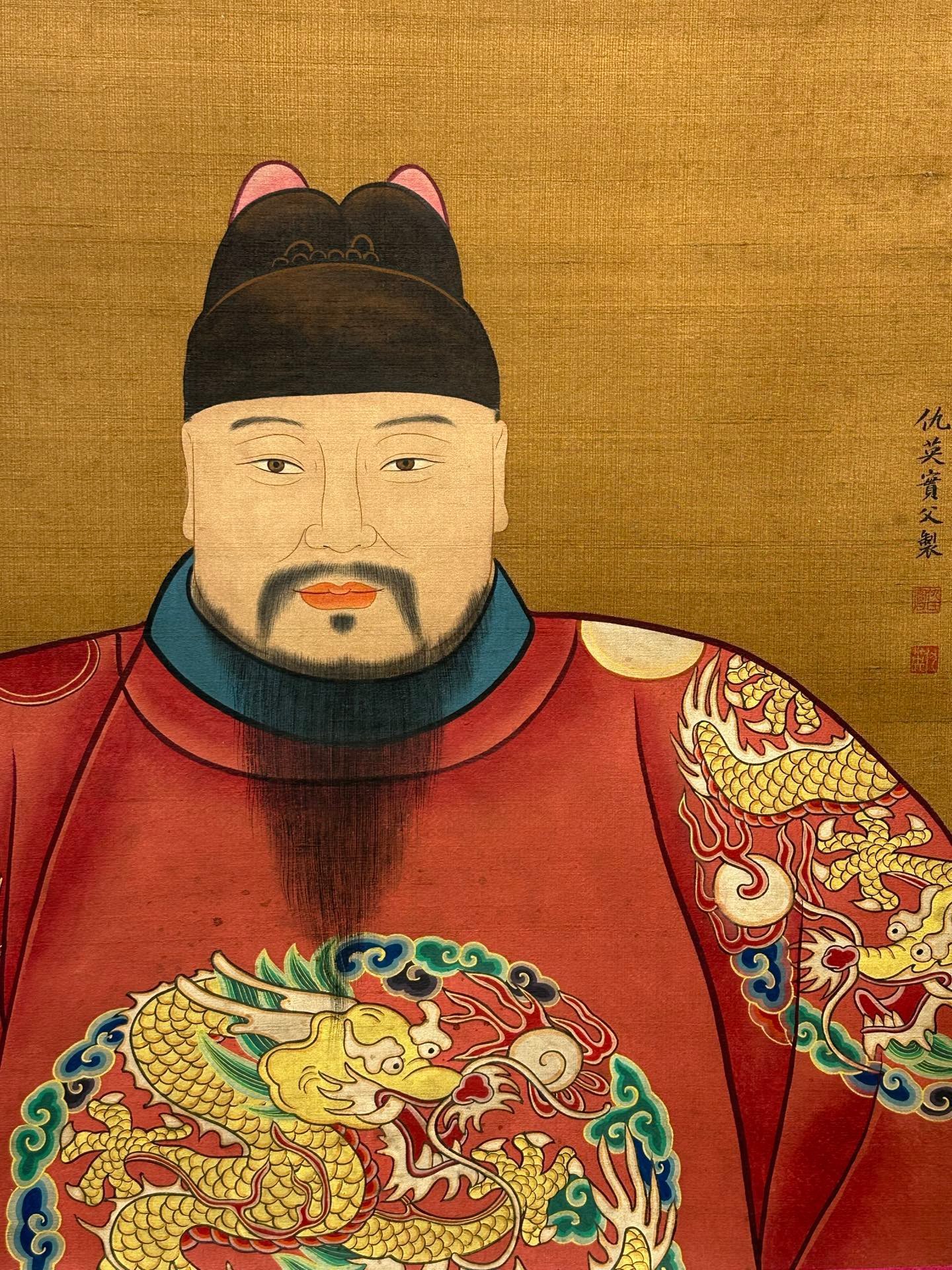 Chinese scroll painting Qiu Ying