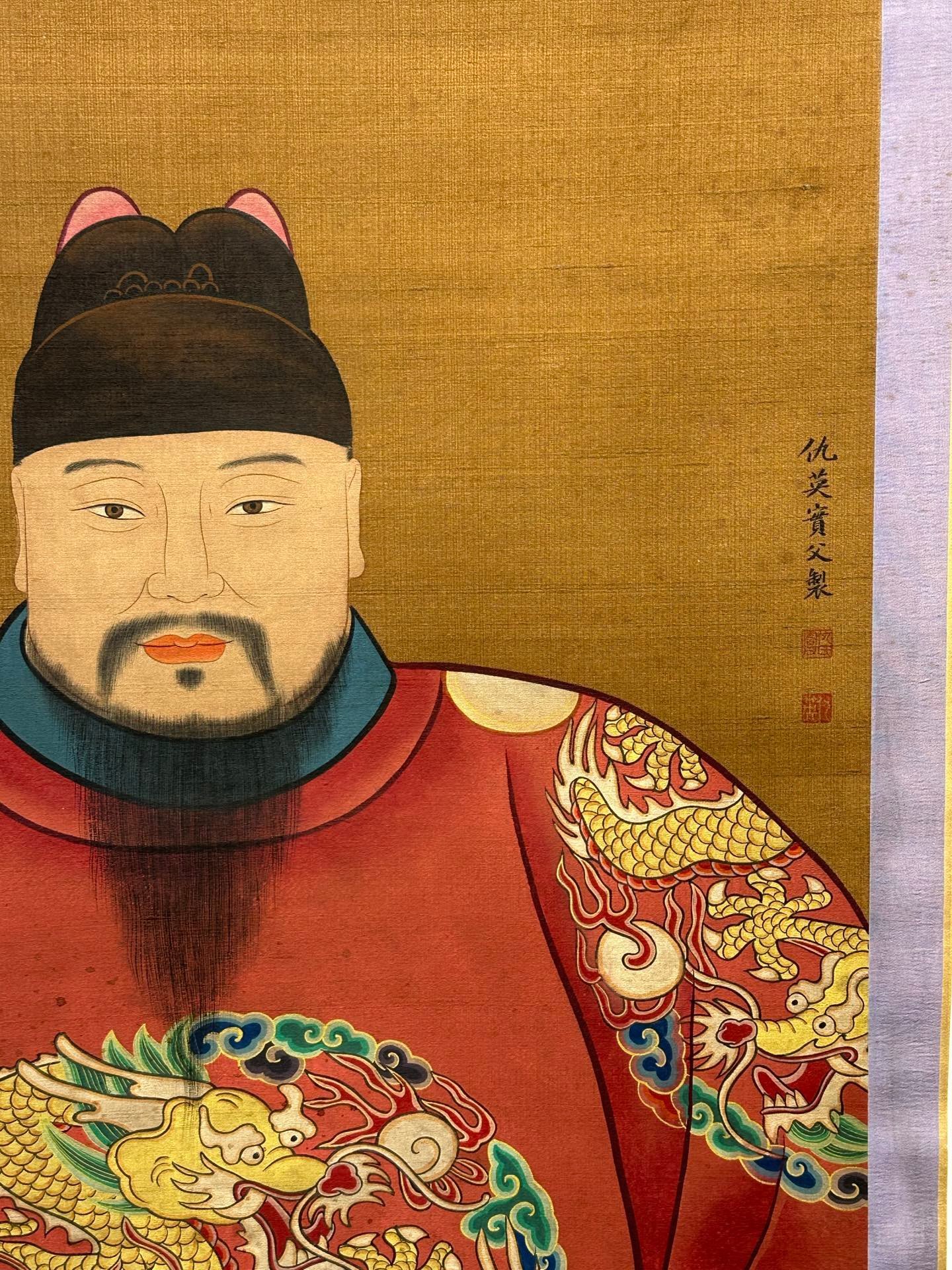 Chinese scroll painting Qiu Ying