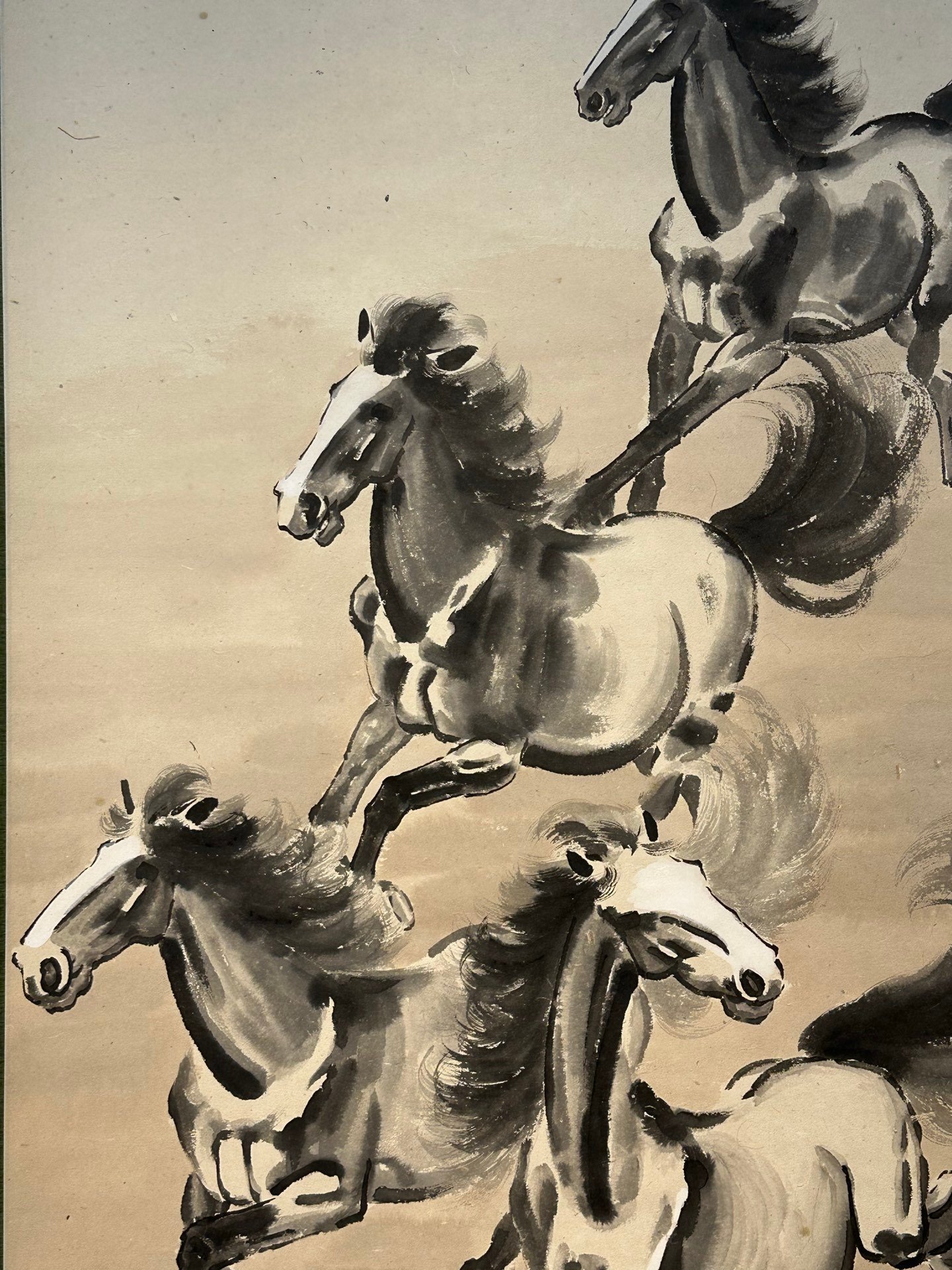 Chinese scroll painting Xu Beihong’