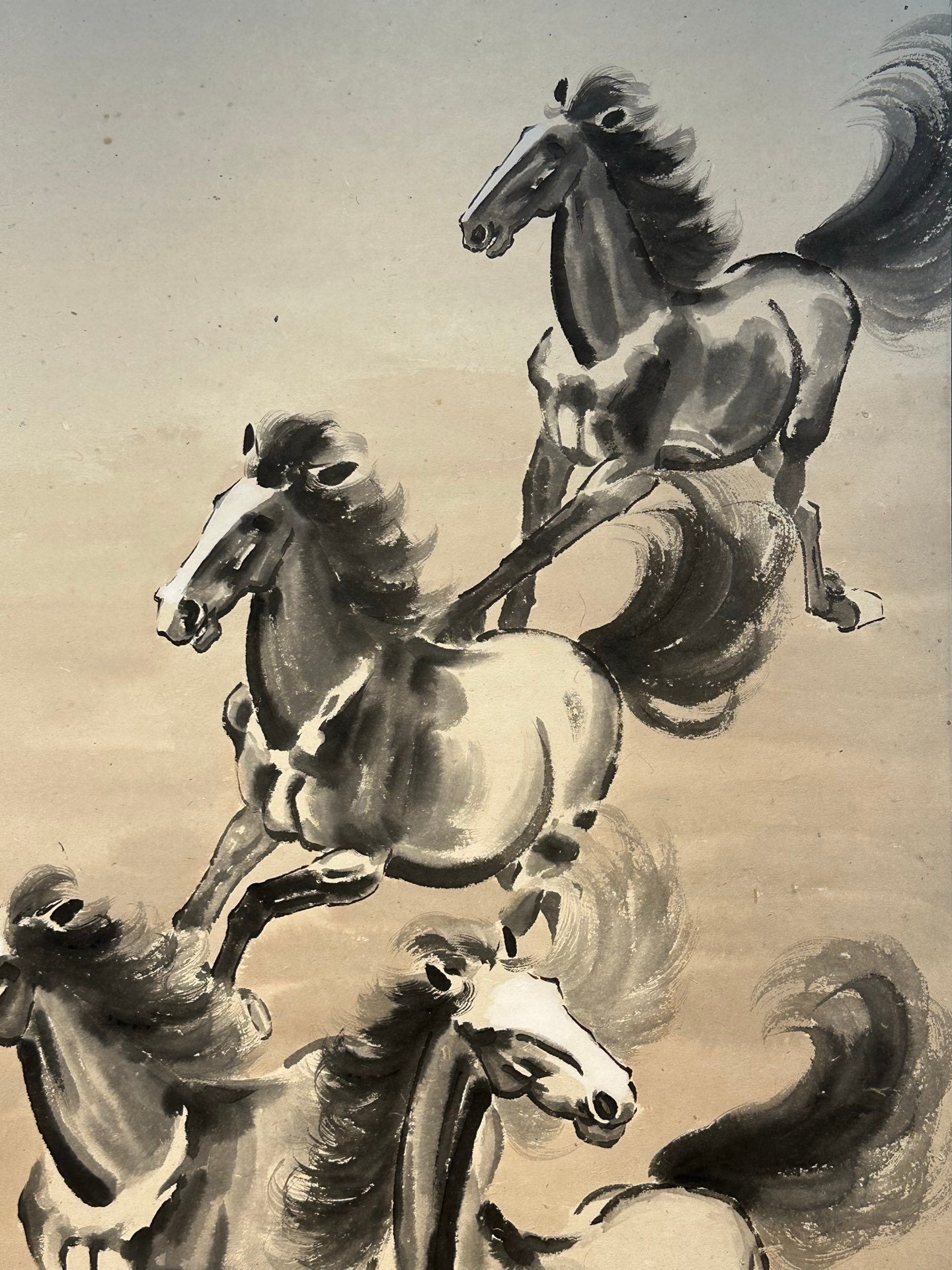 Chinese scroll painting Xu Beihong’