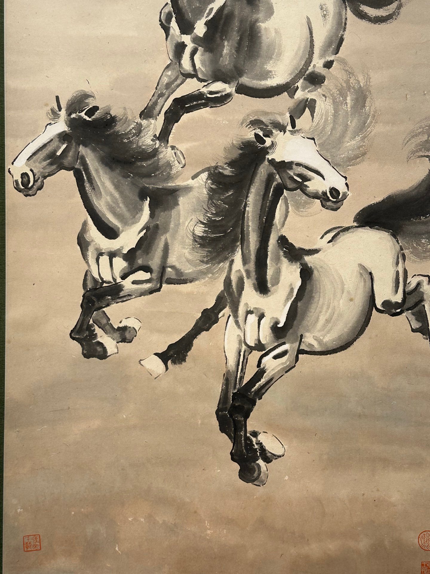 Chinese scroll painting Xu Beihong’