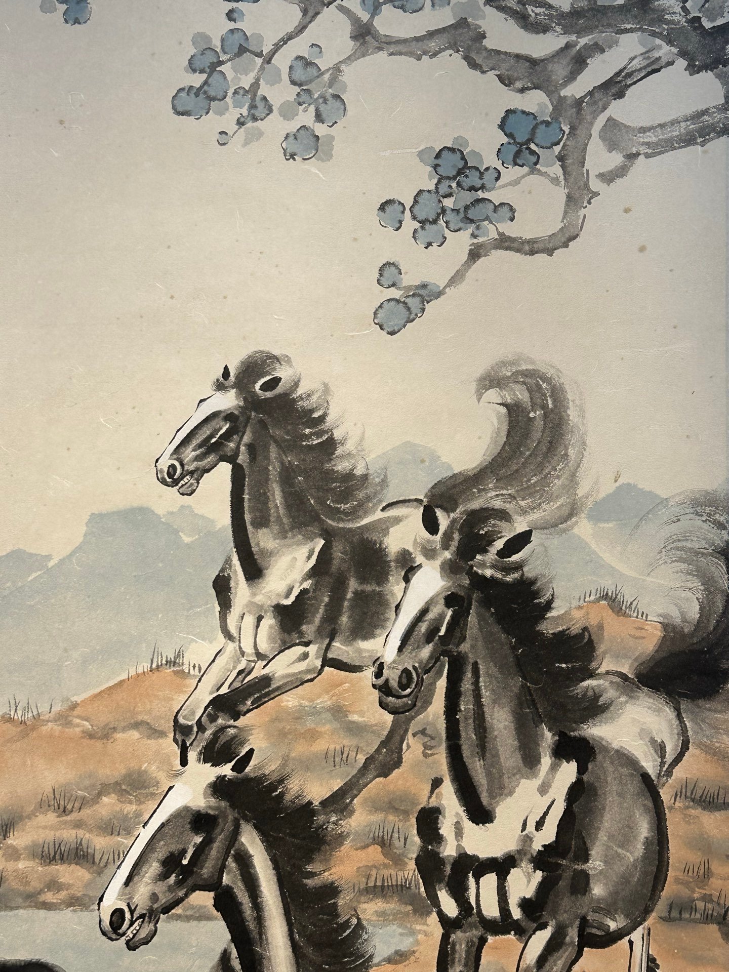 Chinese scroll painting Xu Beihong