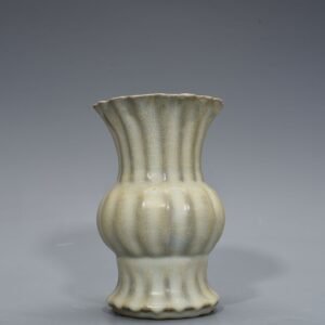 Song Dynasty official kiln melon flower goblet