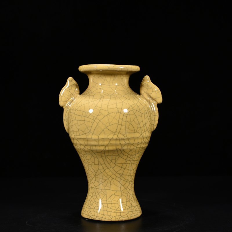 Song Dynasty Ge kiln dazzling pattern amphora