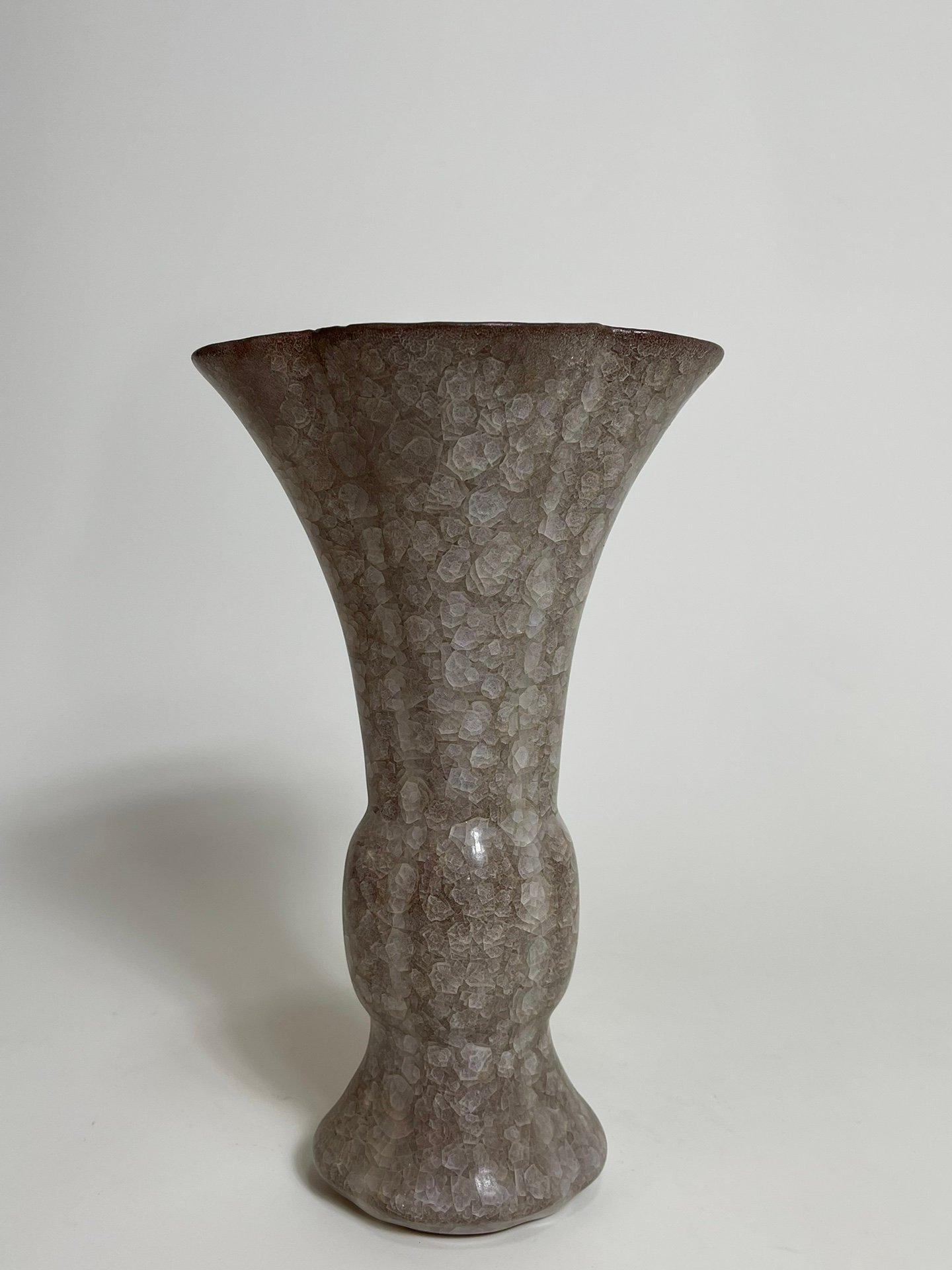 Song Dynasty kiln ice cracked begonia style flower goblet