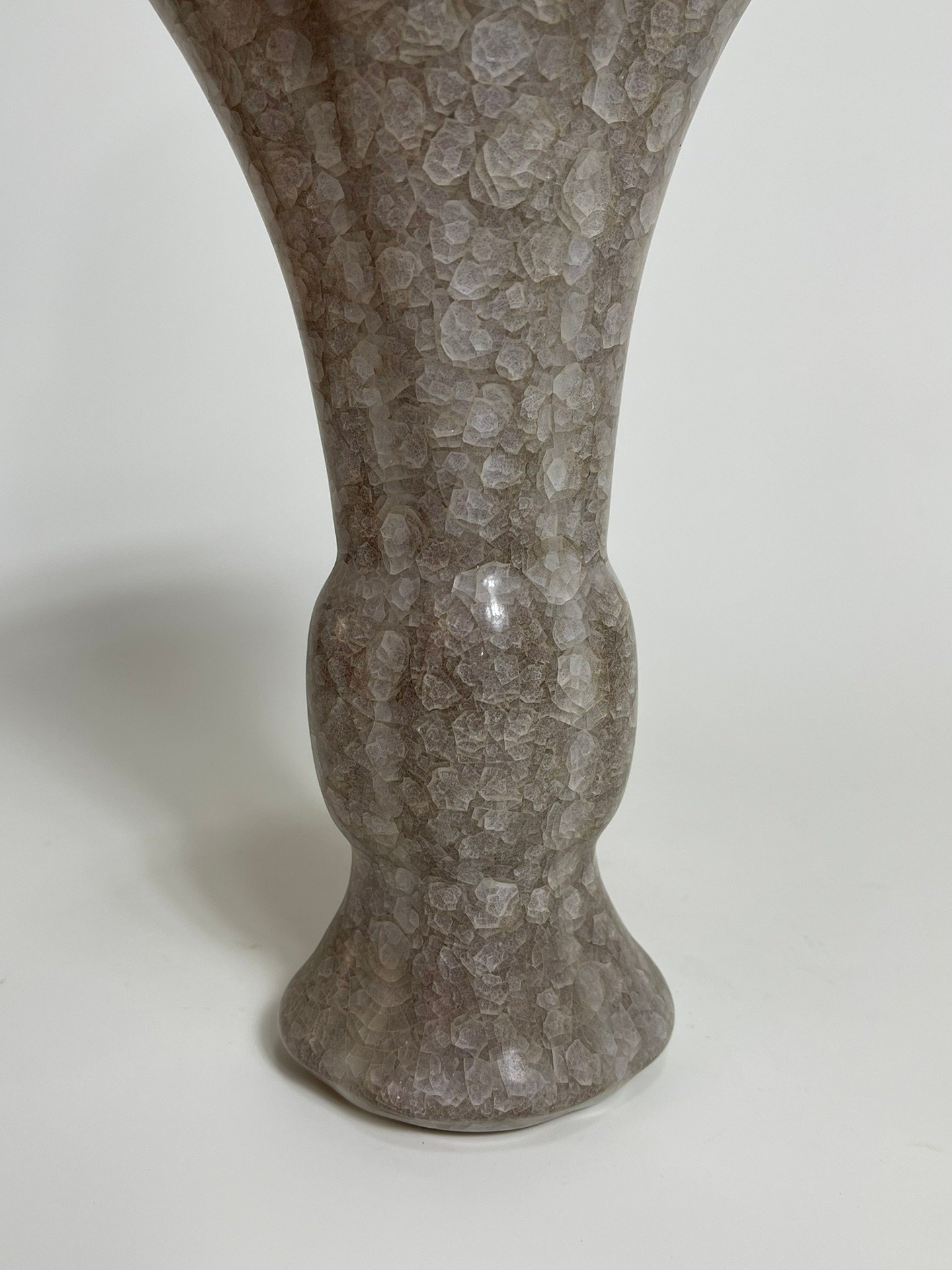 Song Dynasty kiln ice cracked begonia style flower goblet